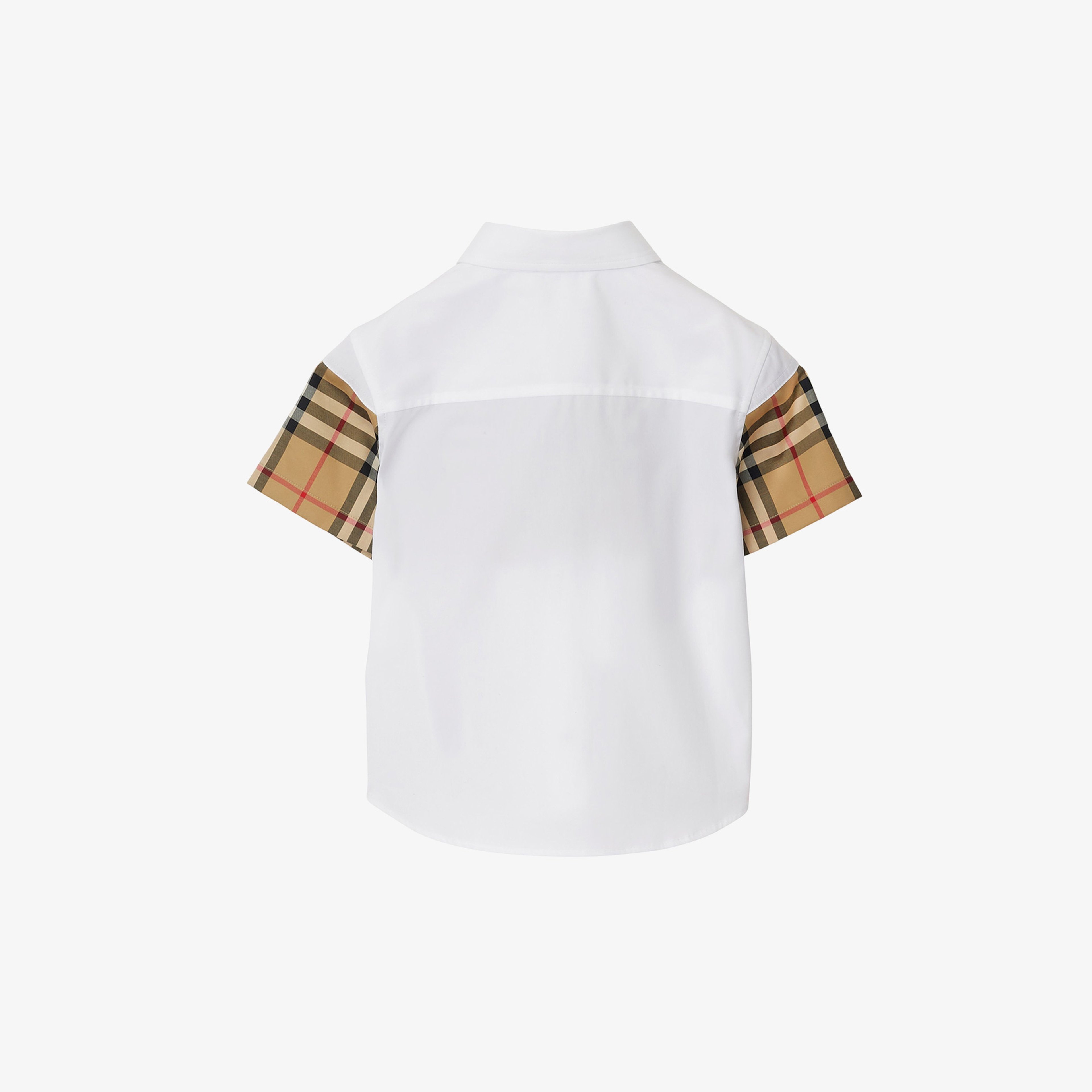 Burberry Çocuk Beyaz Gömlek