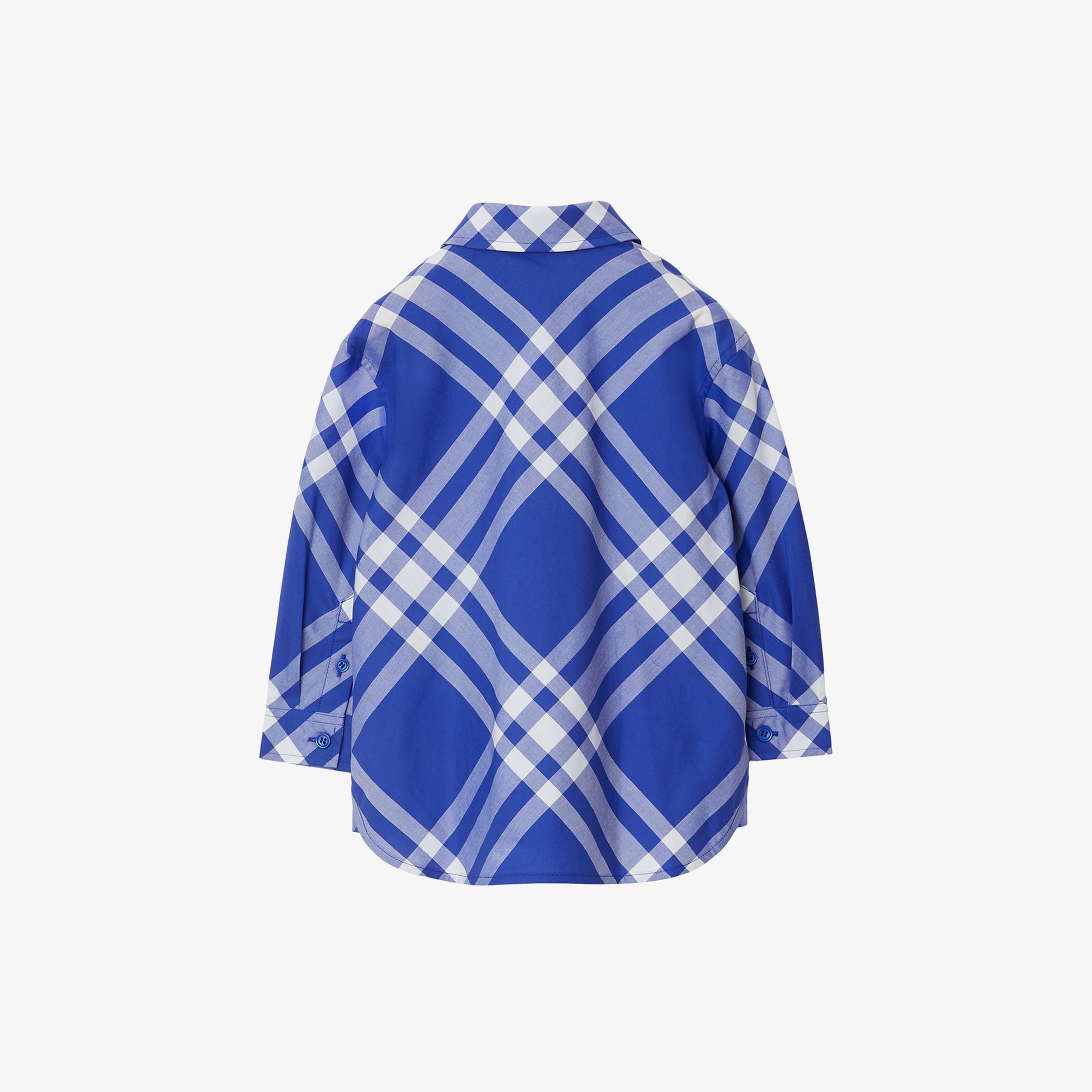 Burberry Çocuk Mavi Gömlek