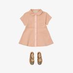Burberry Çocuk Pembe Elbise