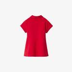 Burberry Çocuk Kırmızı Elbise