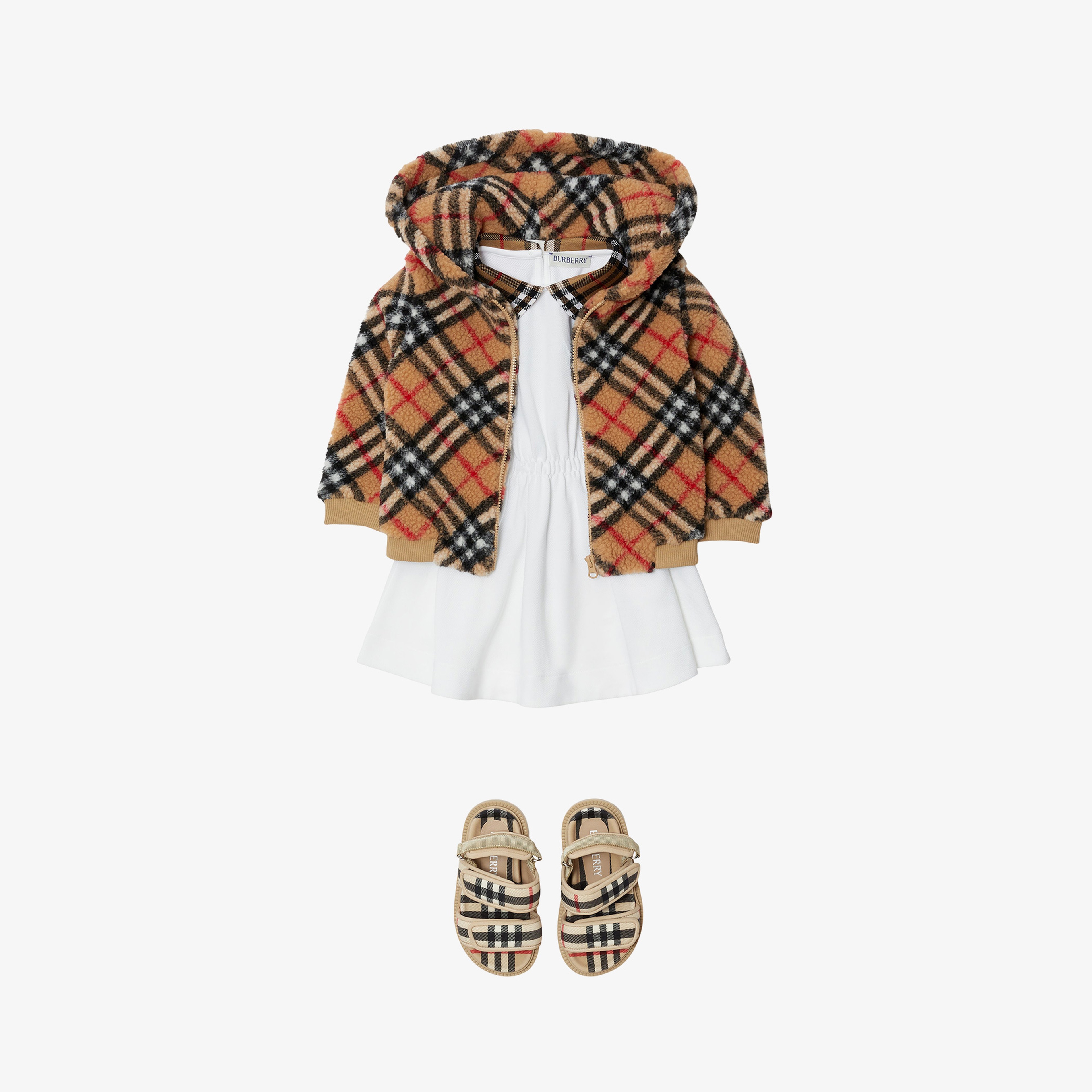 Burberry Çocuk Bej Sweatshirt