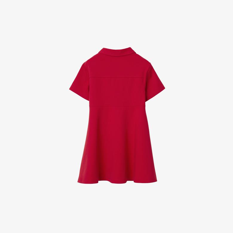 Burberry Çocuk Kırmızı Elbise