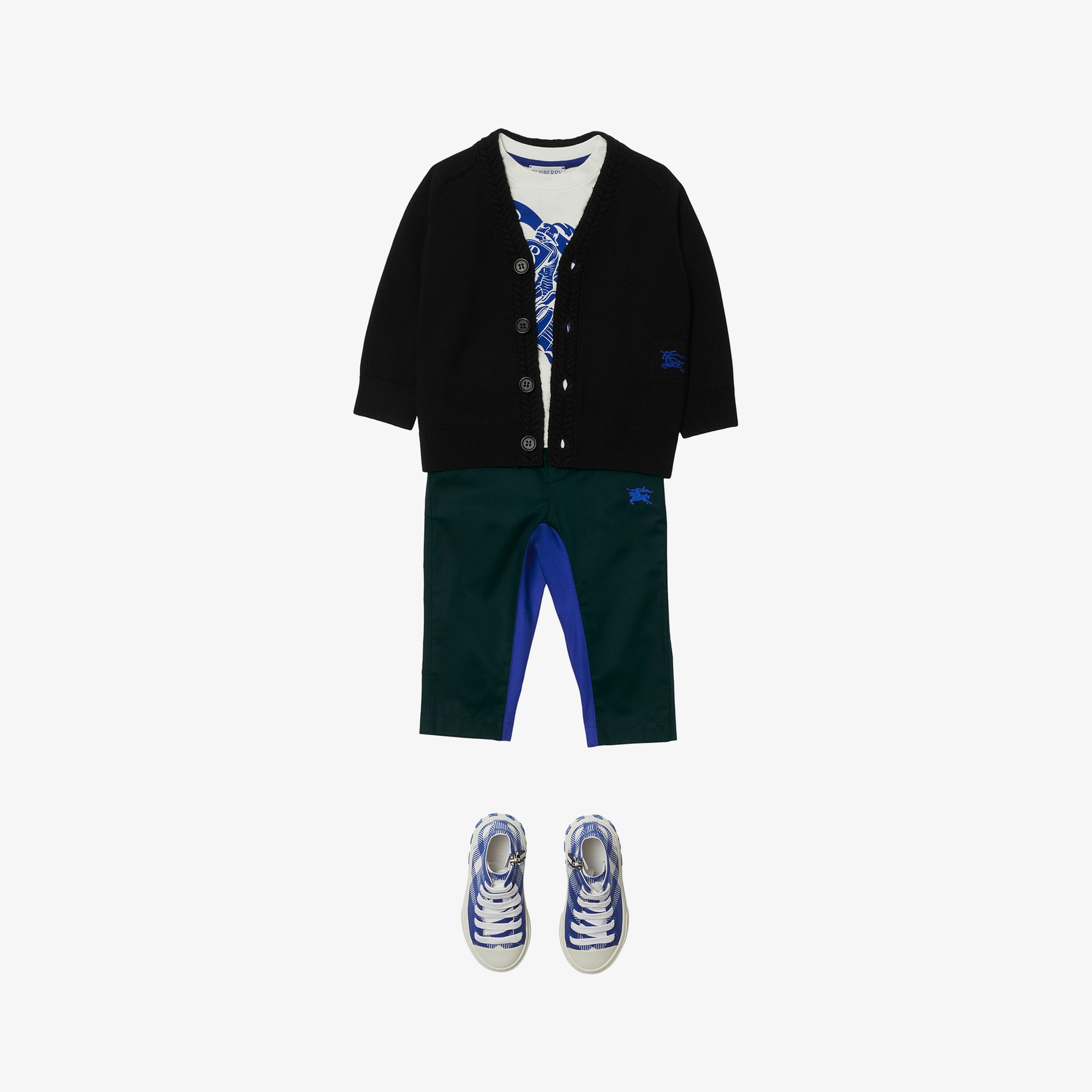 Burberry Çocuk Lacivert Pantolon