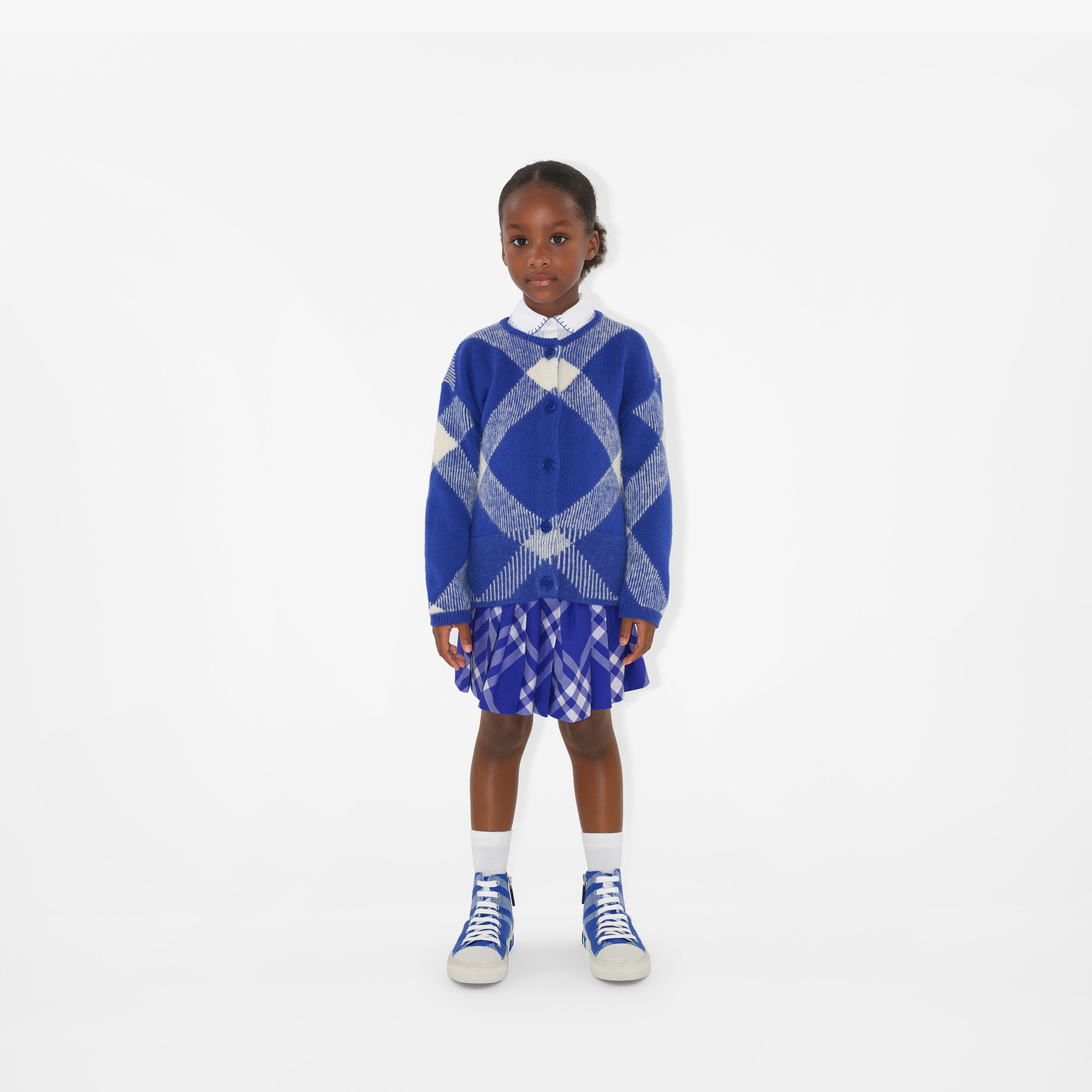 Burberry Çocuk Mavi Hırka