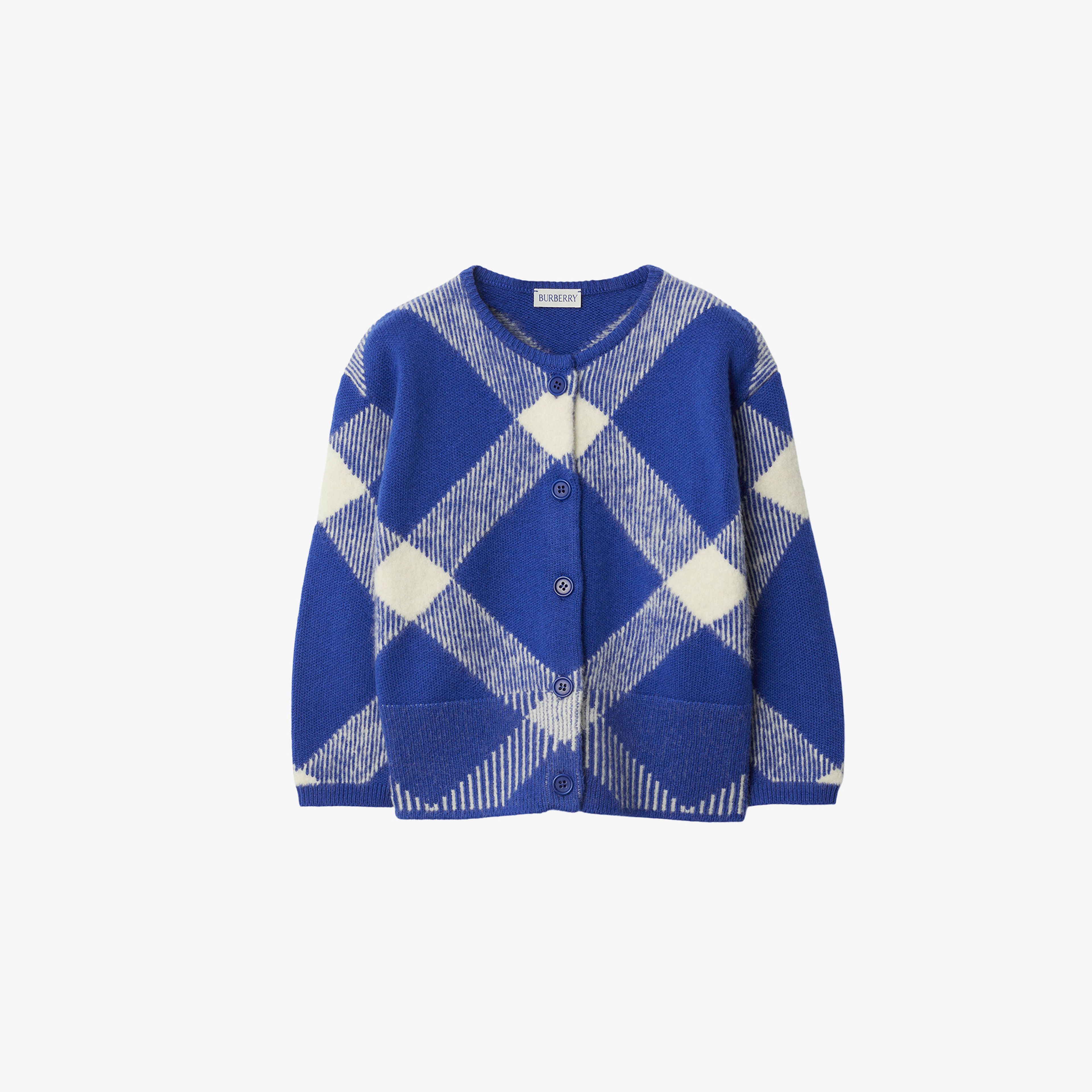 Burberry Çocuk Mavi Hırka