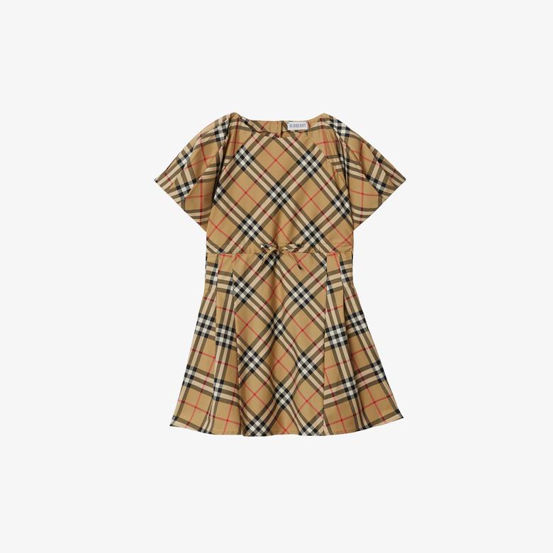 Burberry Çocuk Bej Elbise
