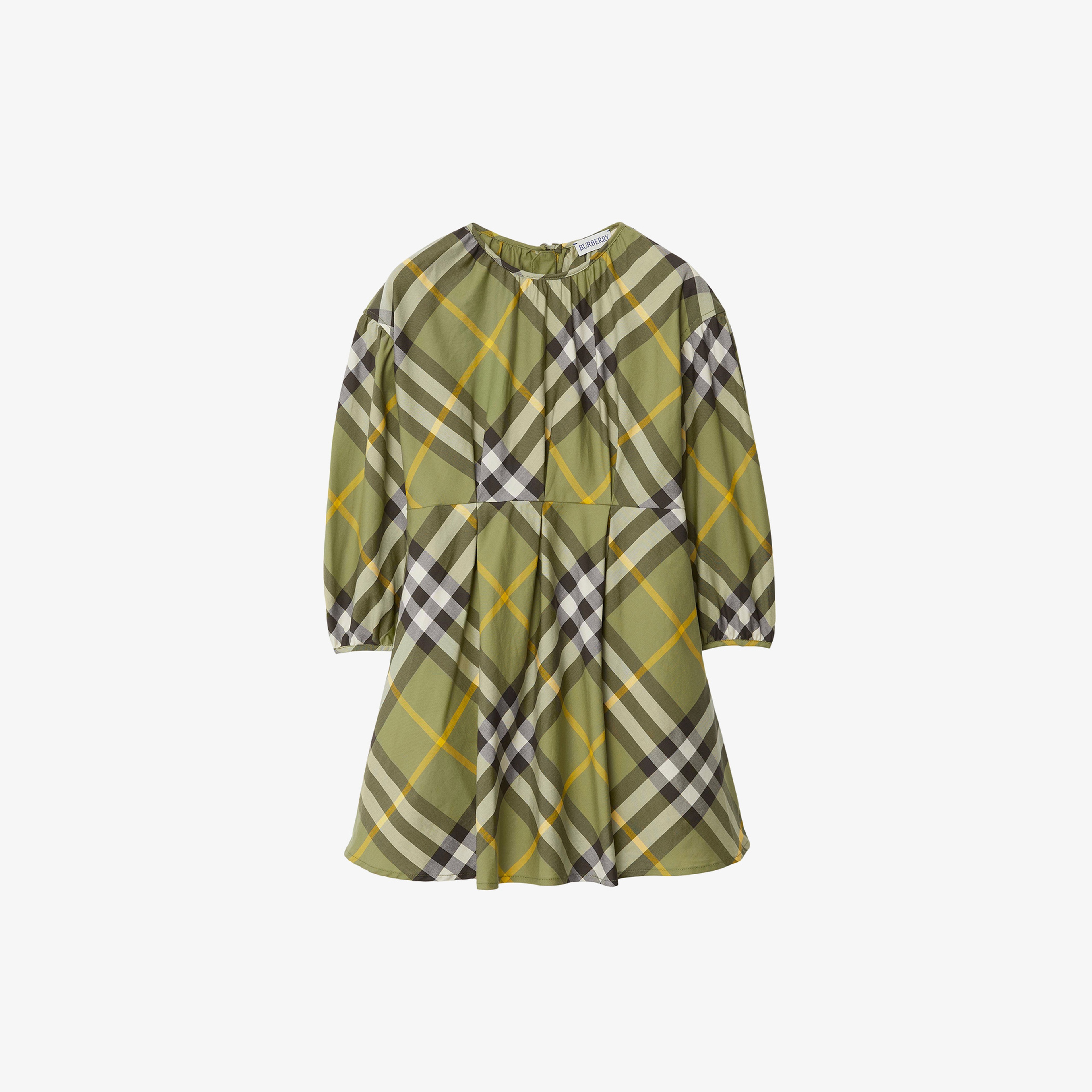 Burberry Çocuk Haki  Elbise