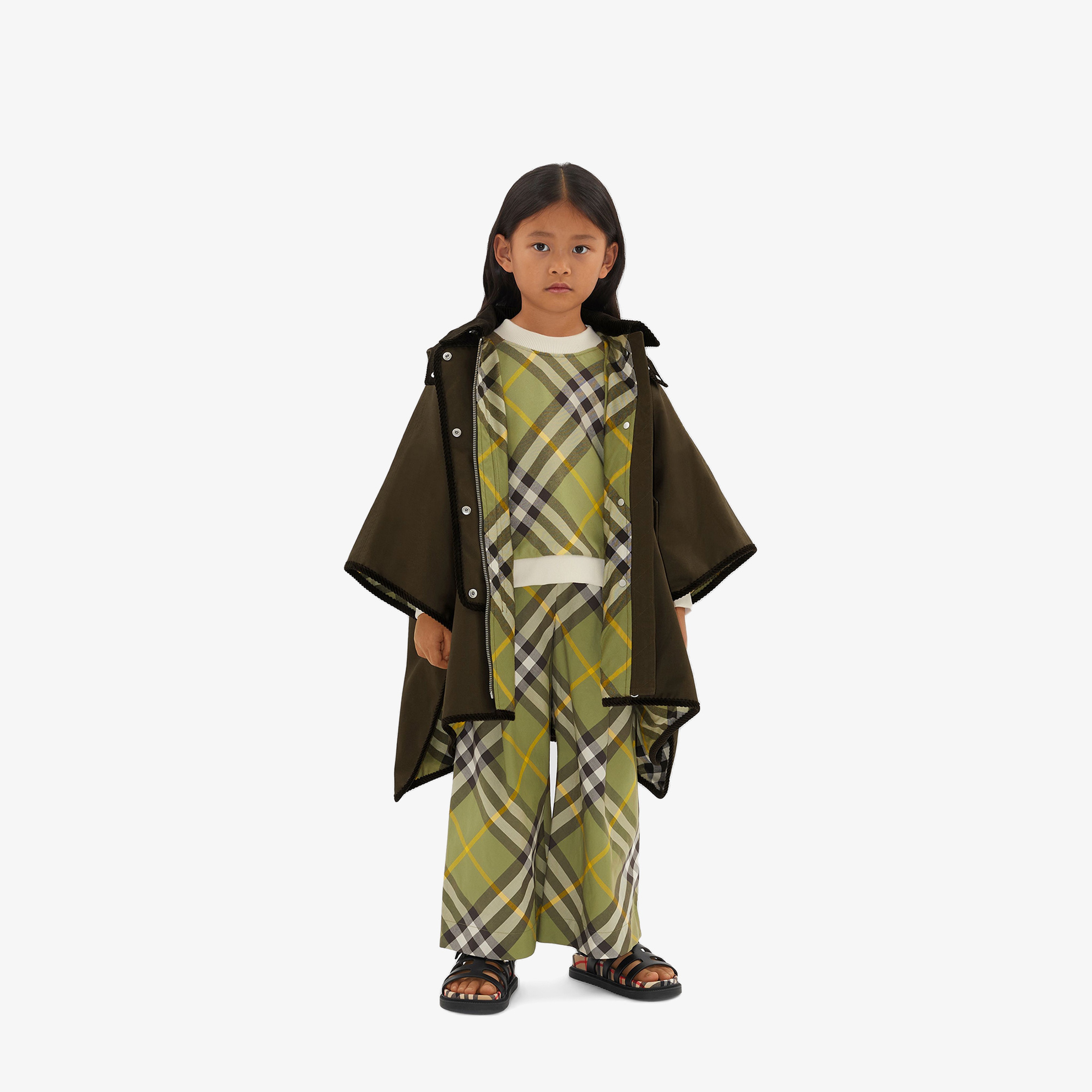 Burberry Çocuk Haki  Pantolon