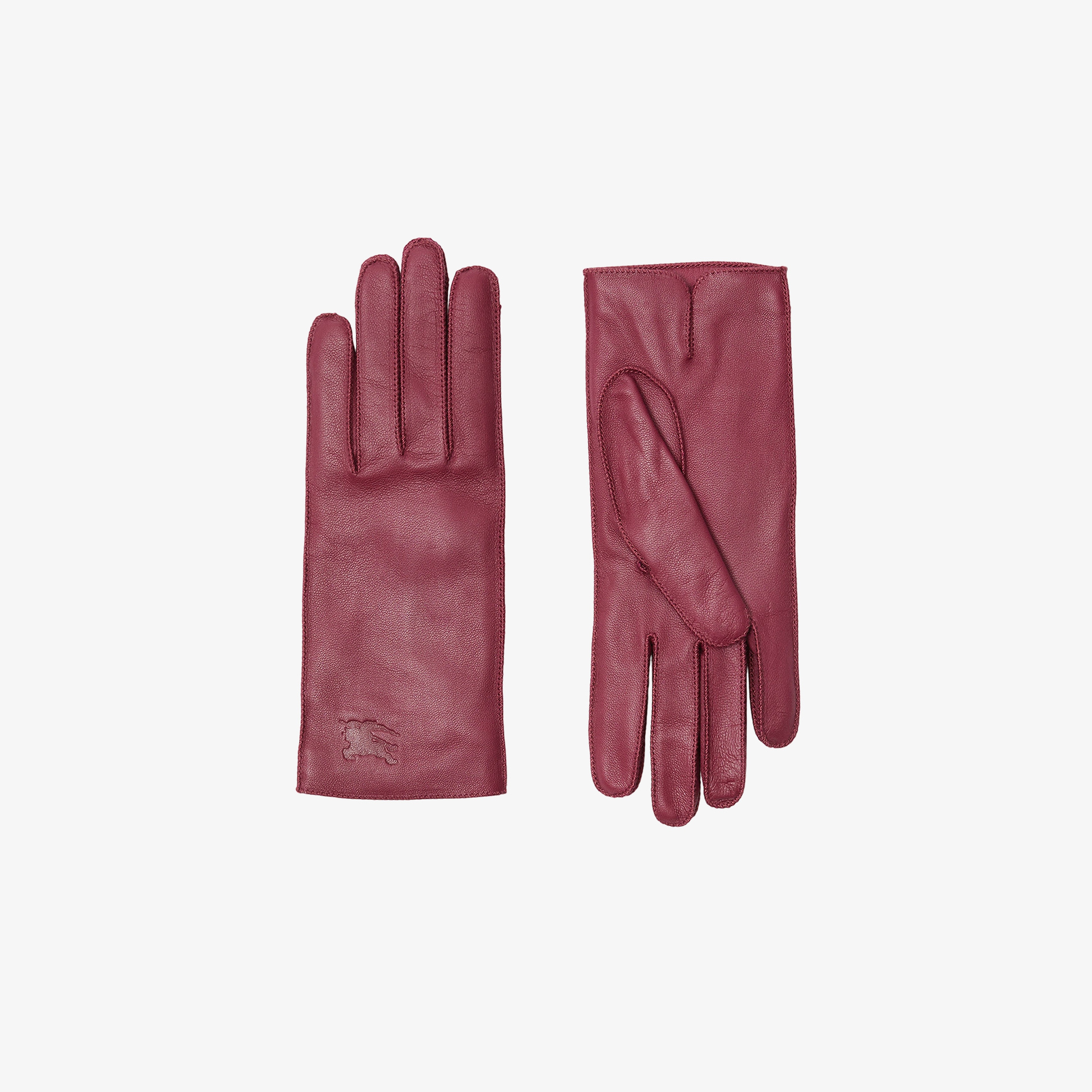 Burberry Unisex Kırmızı Eldiven