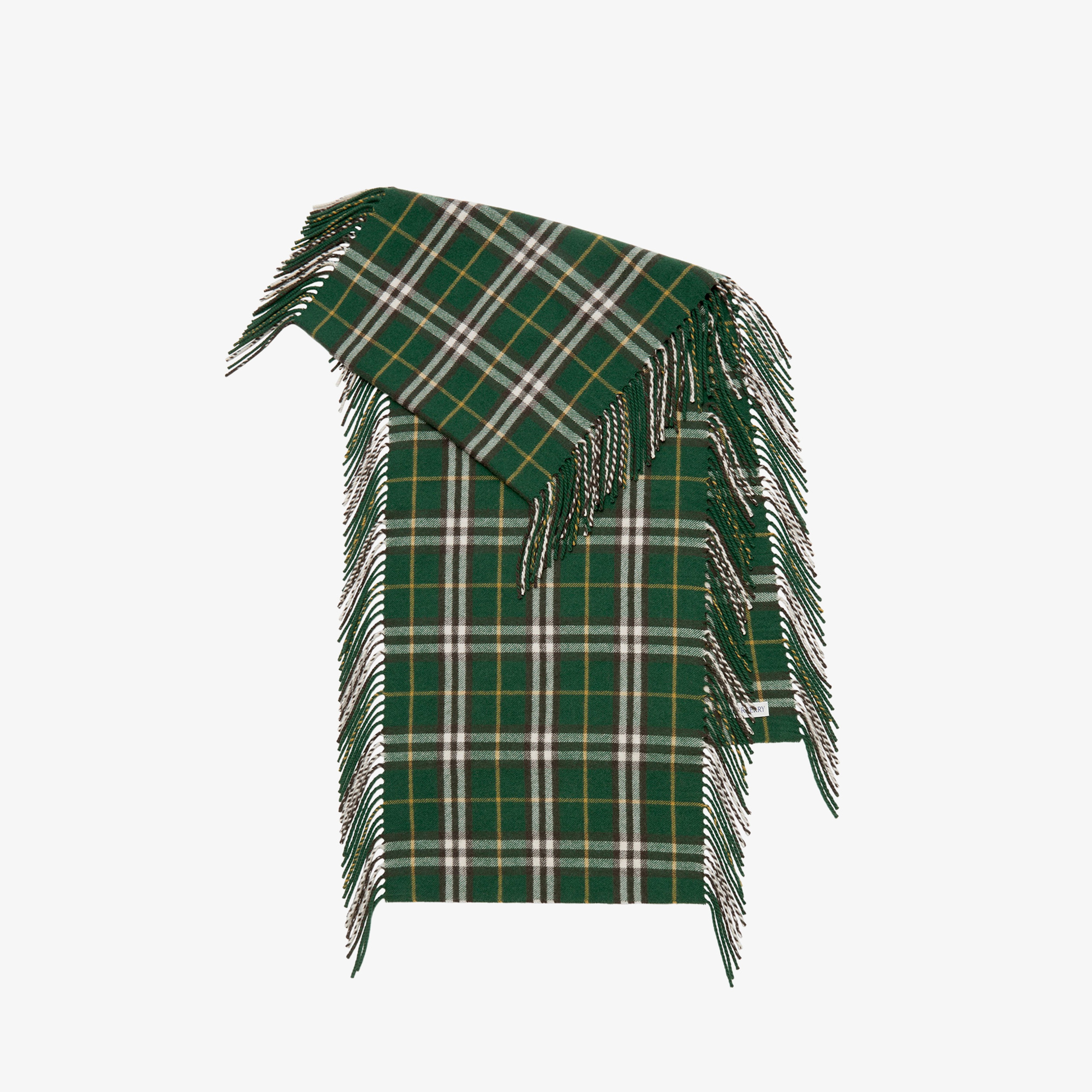 Burberry Unisex Yeşil Atkı