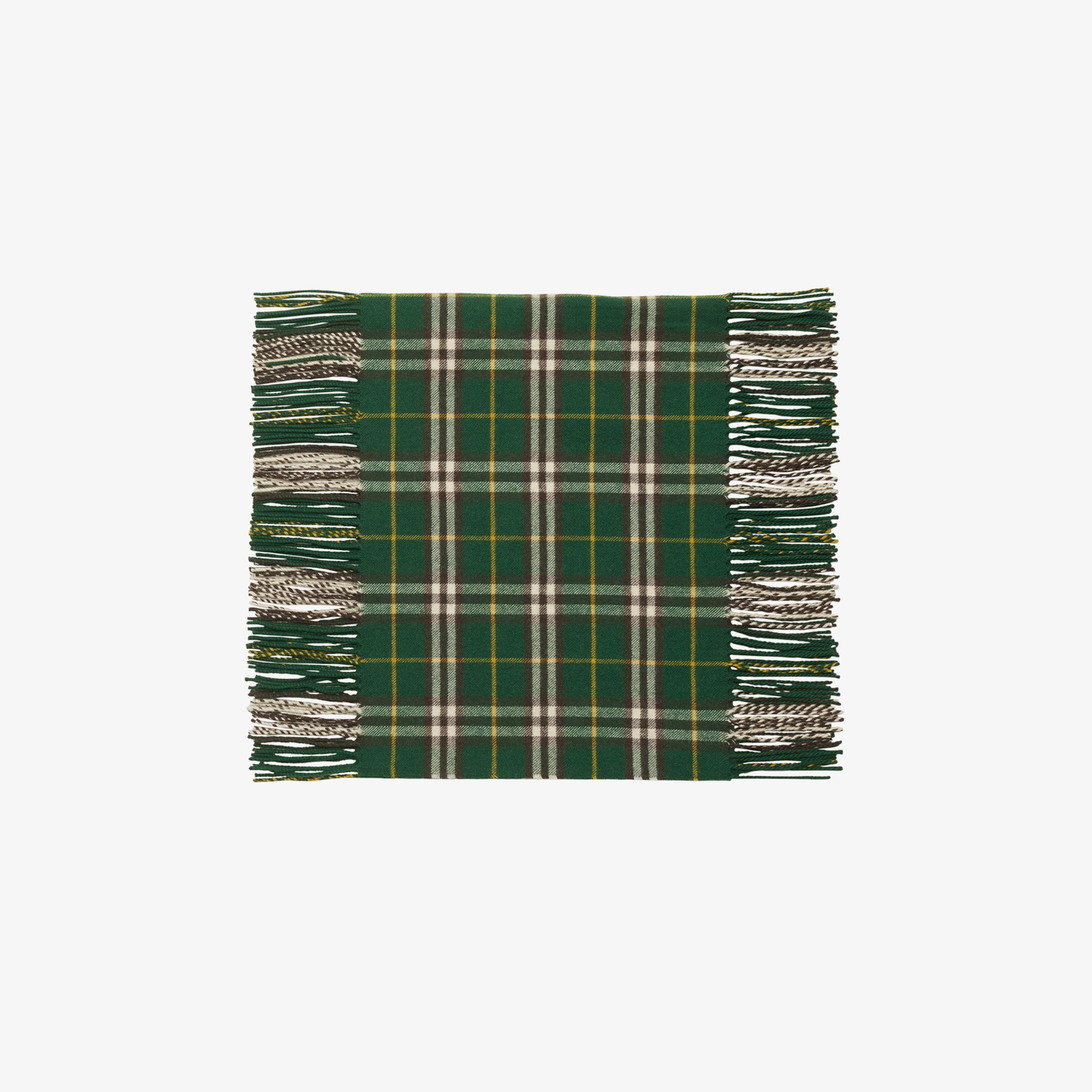 Burberry Unisex Yeşil Atkı