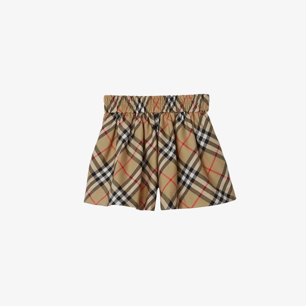 Burberry Çocuk Bej Şort