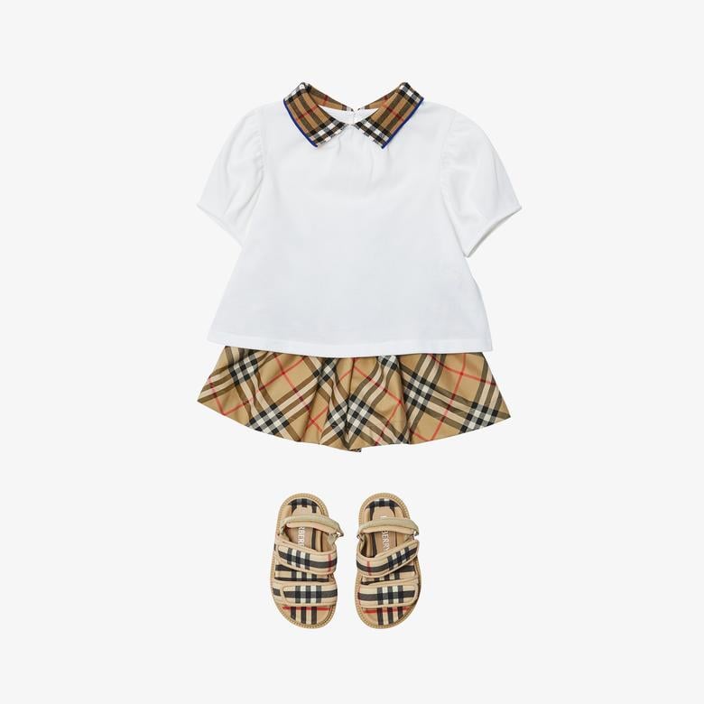 Burberry Çocuk Bej Şort