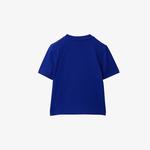 Burberry Çocuk Mavi Tshirt