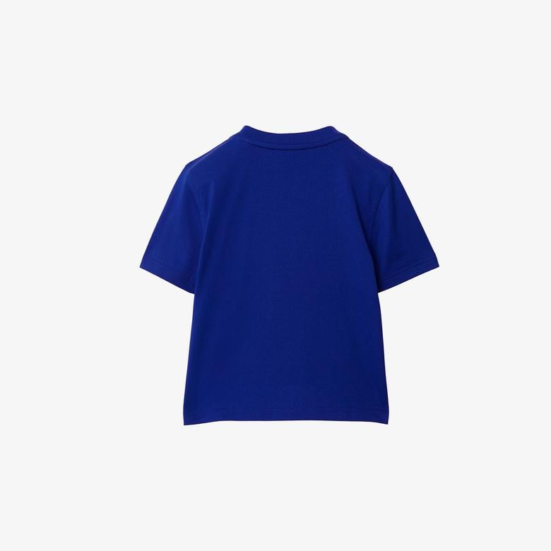 Burberry Çocuk Mavi Tshirt