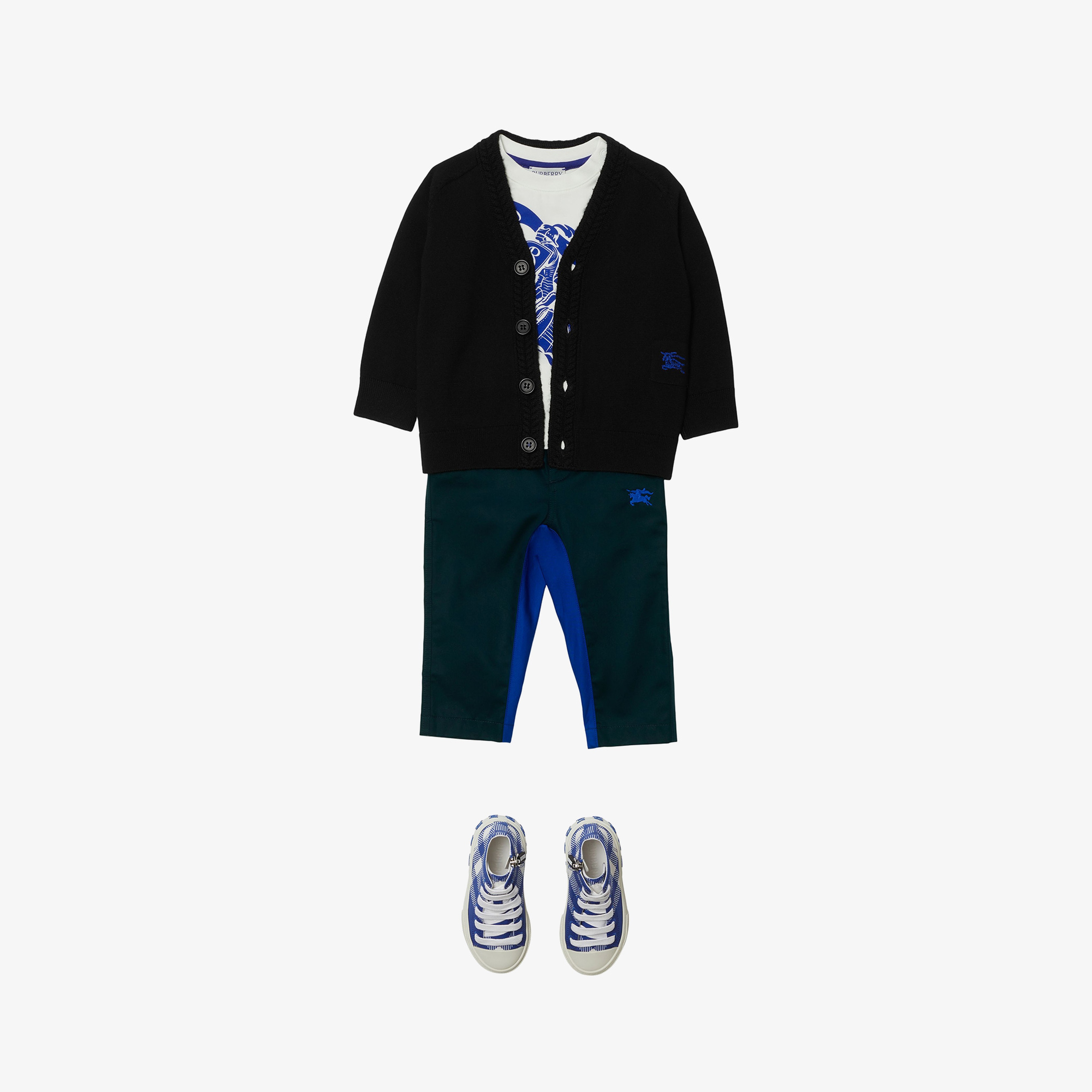 Burberry Çocuk Siyah Hırka