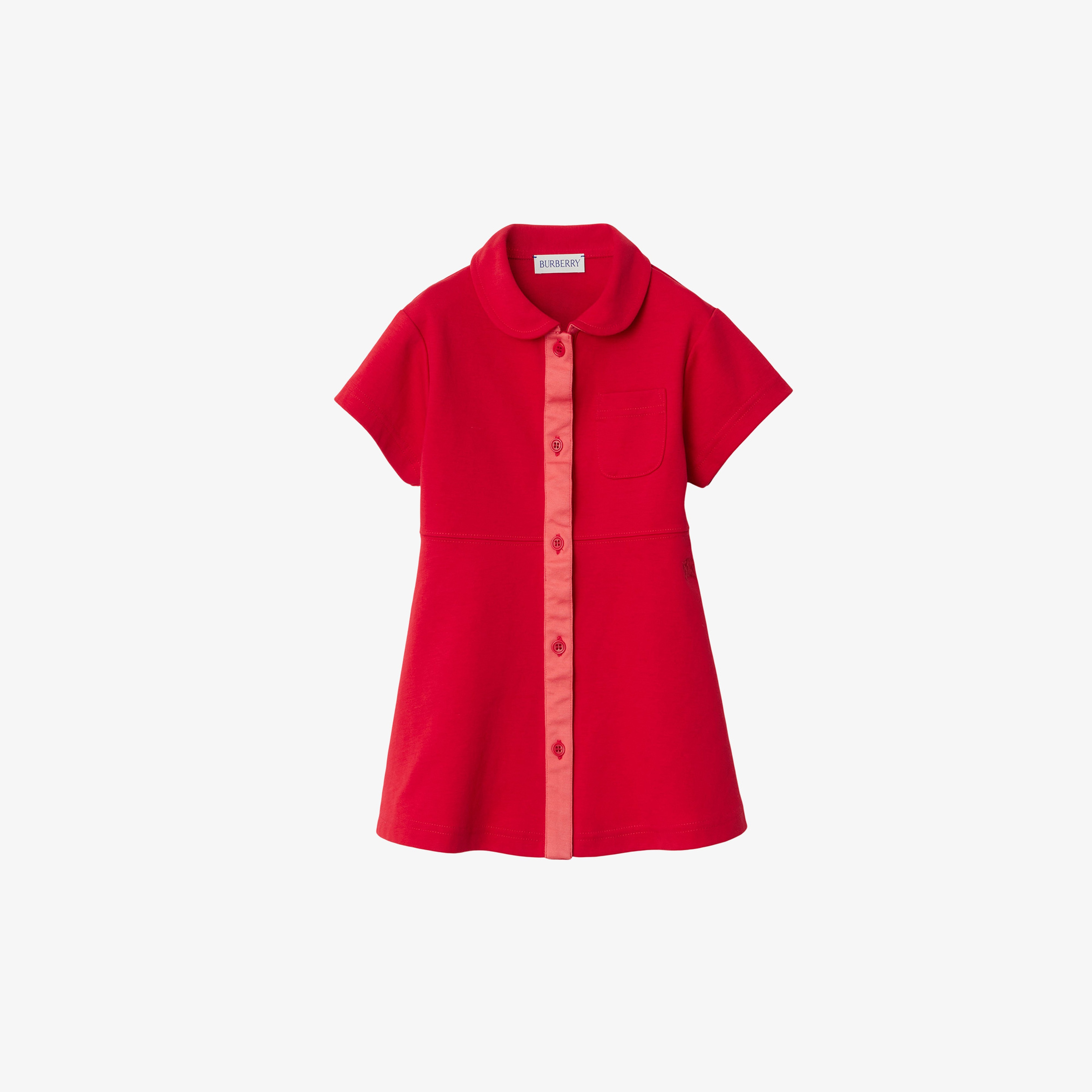 Burberry Çocuk Kırmızı Elbise