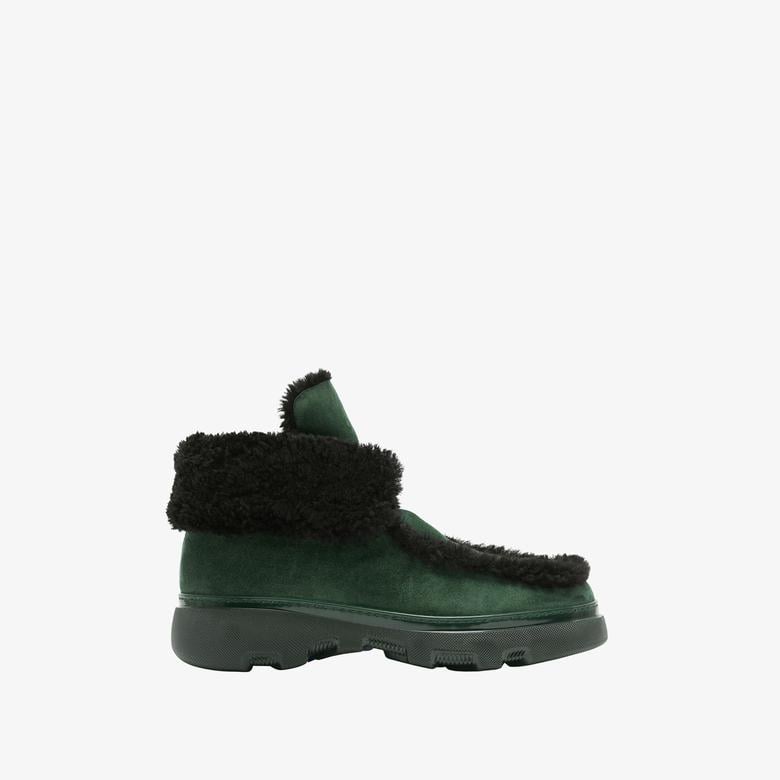 Burberry Erkek Haki Bot