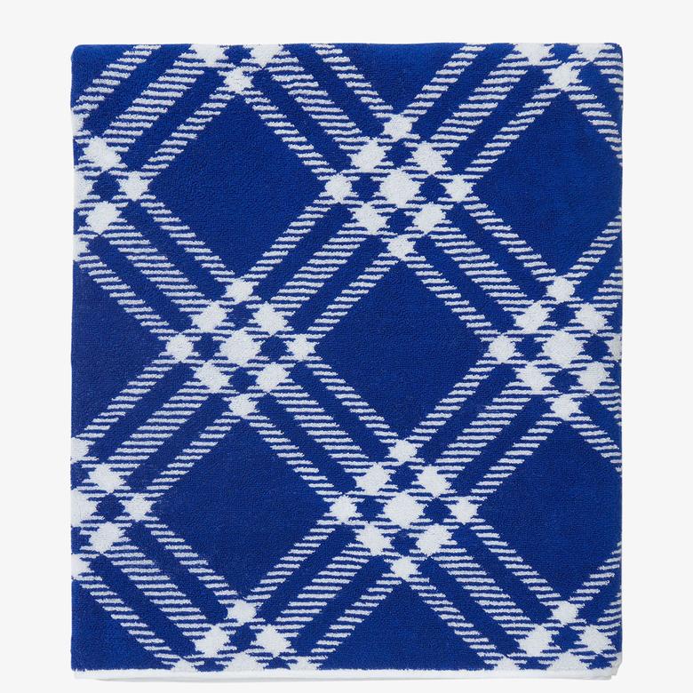 Burberry Unisex Lacivert Havlu