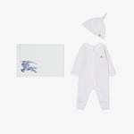 Burberry Çocuk Bej Bebek Seti