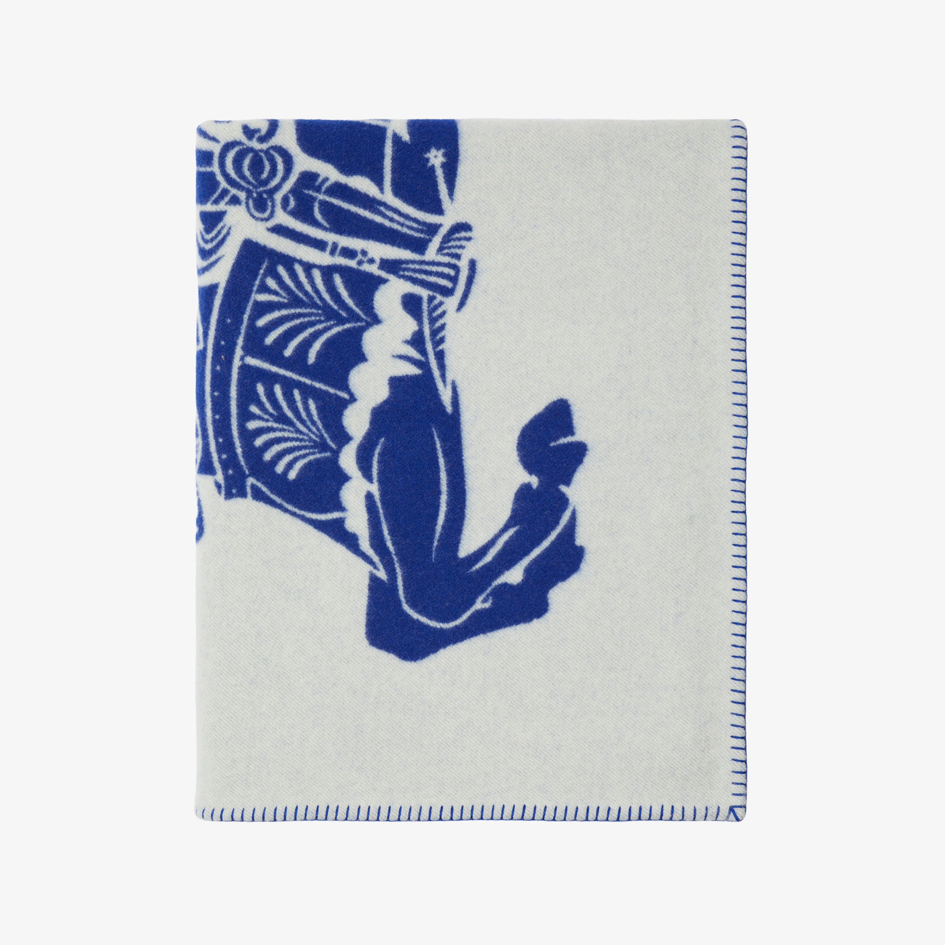 Burberry Unisex Lacivert Battaniye