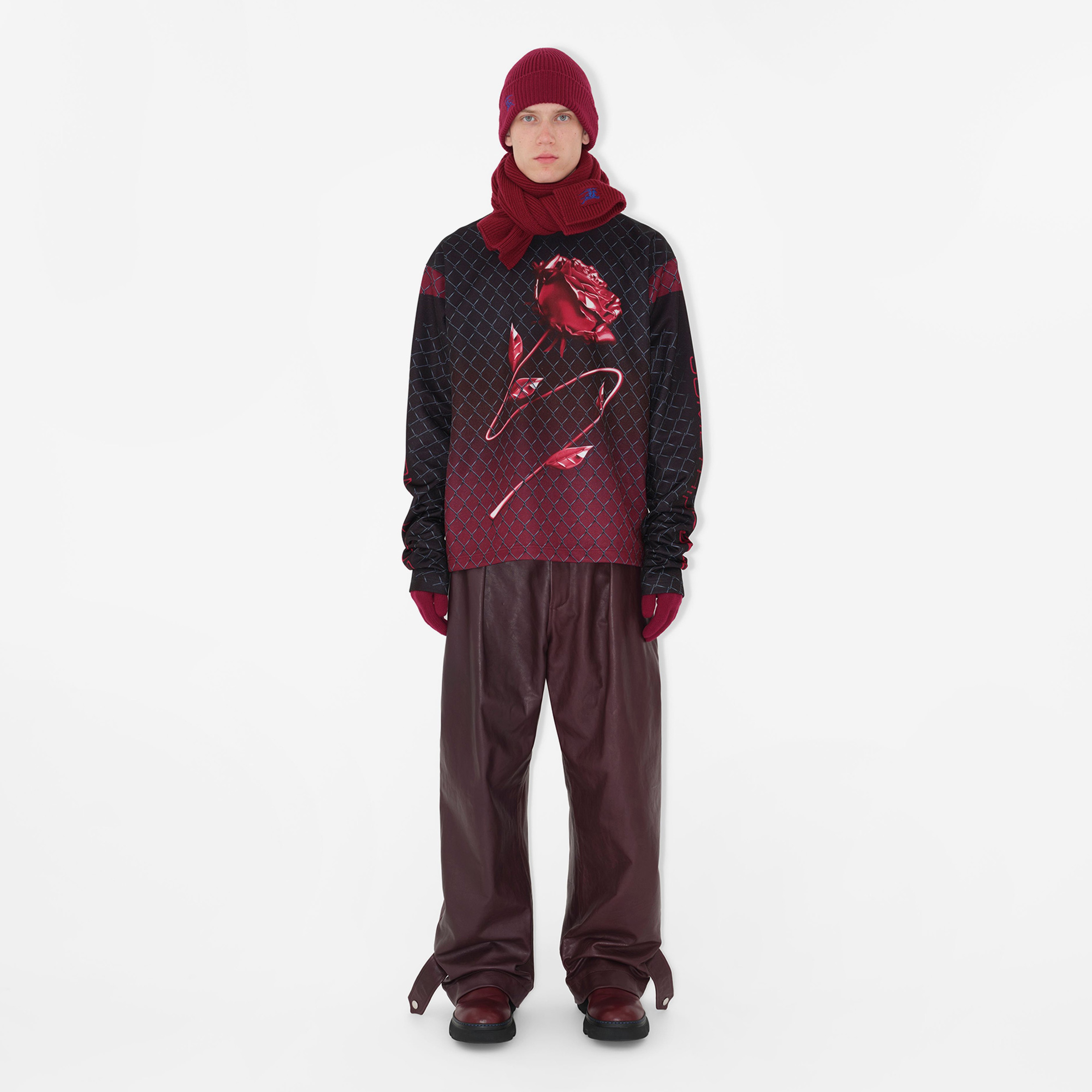 Burberry Unisex Bordo Bere