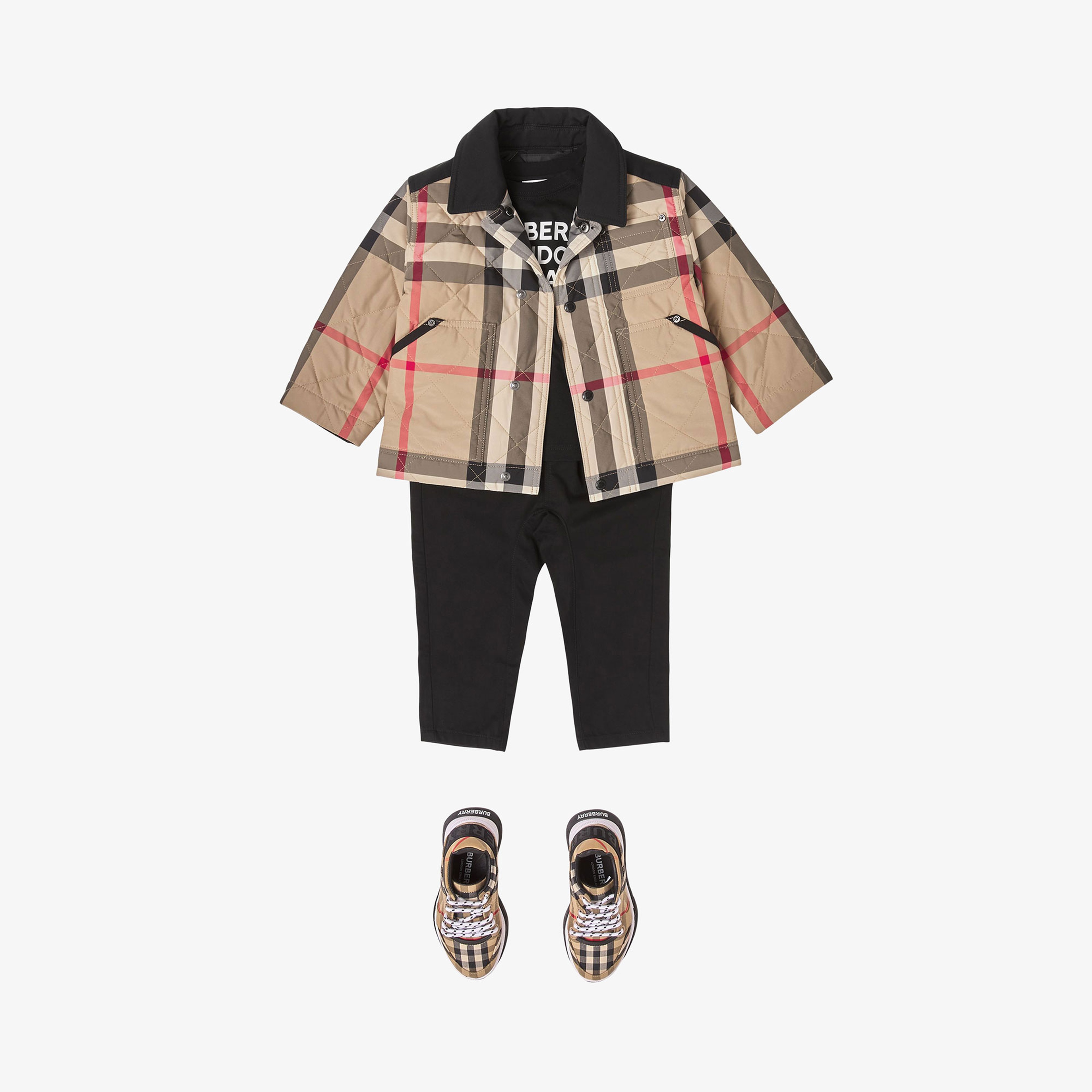 Burberry Çocuk Bej Mont