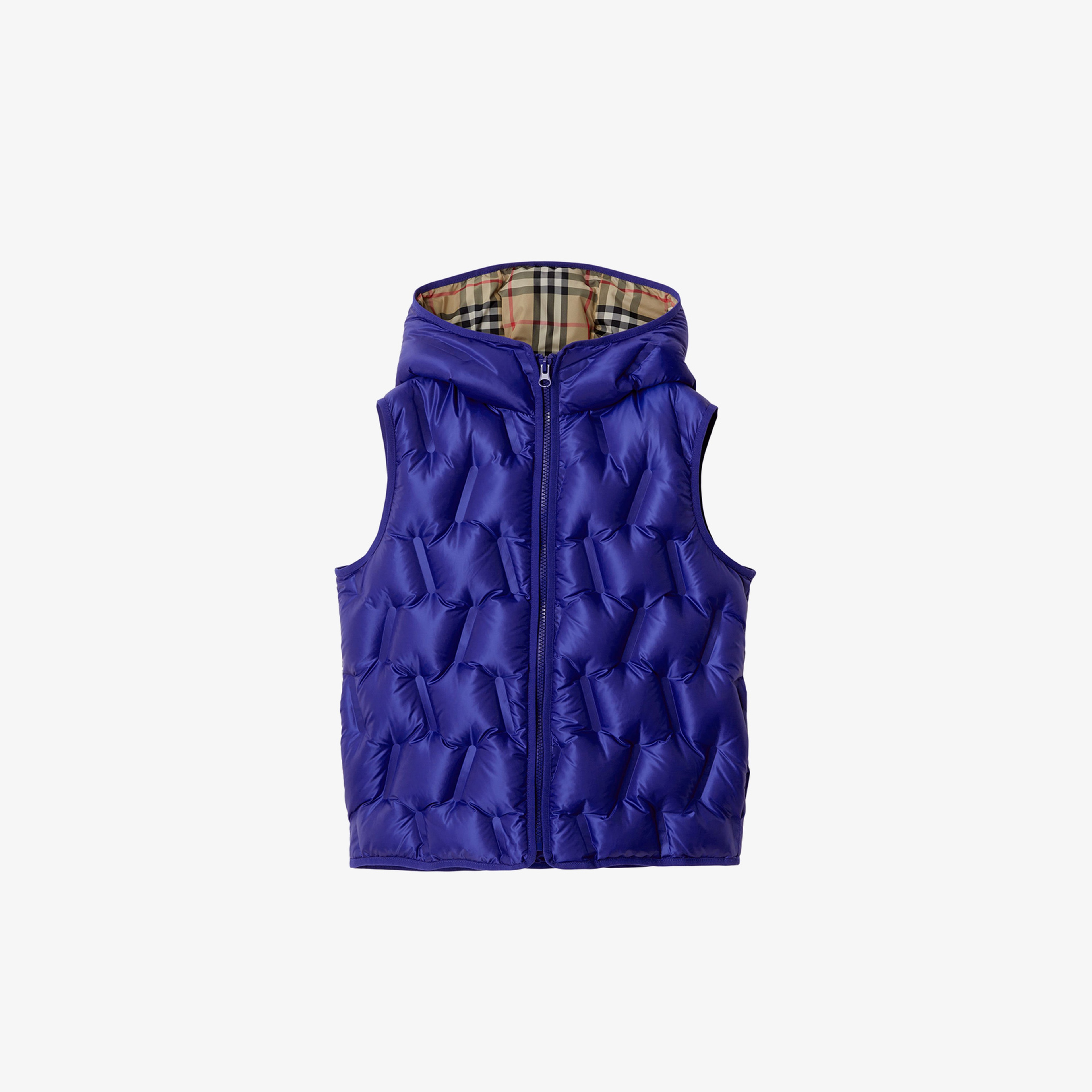 Burberry Çocuk Mavi Yelek