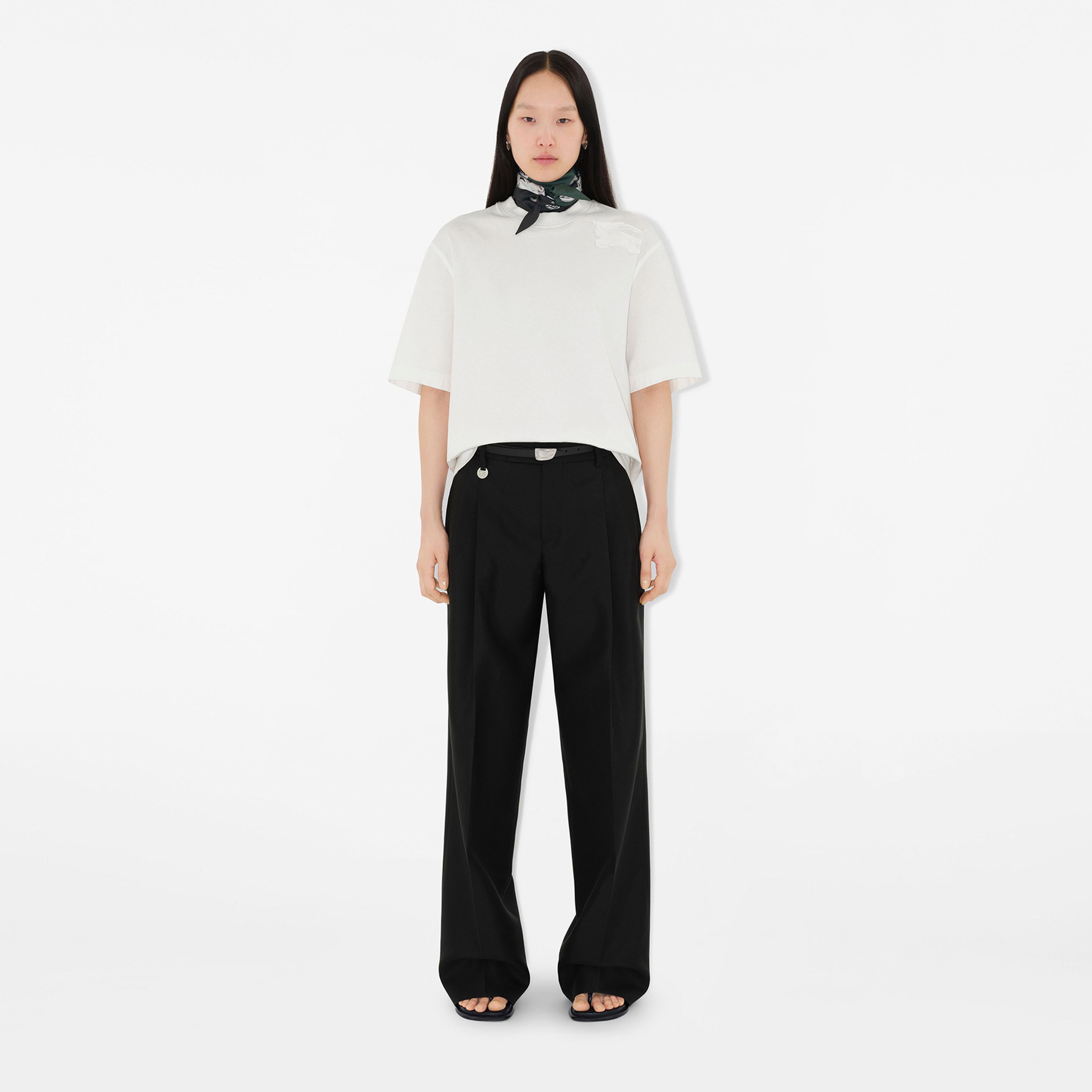 Burberry Unisex Siyah Eşarp