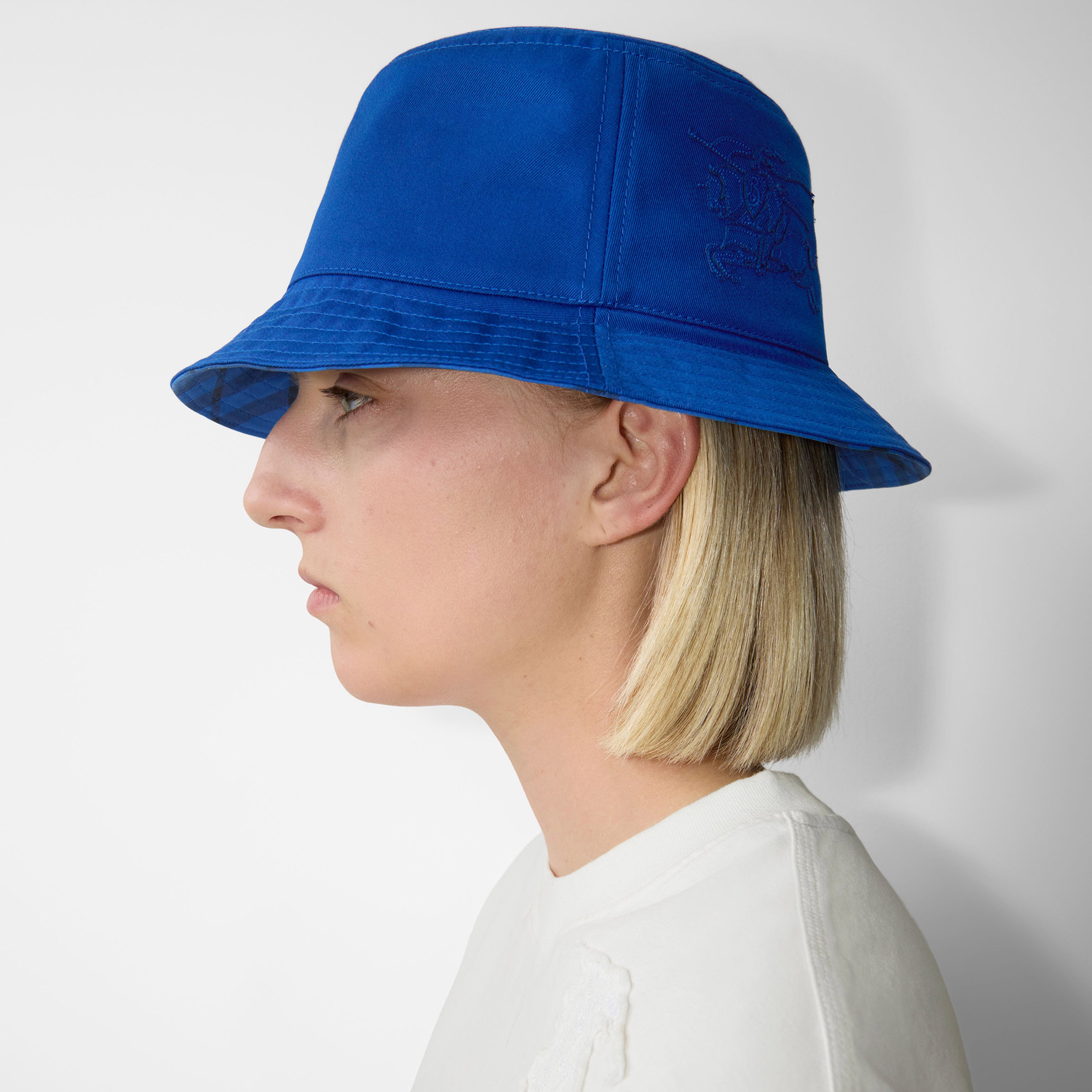 Burberry Unisex Mavi Şapka