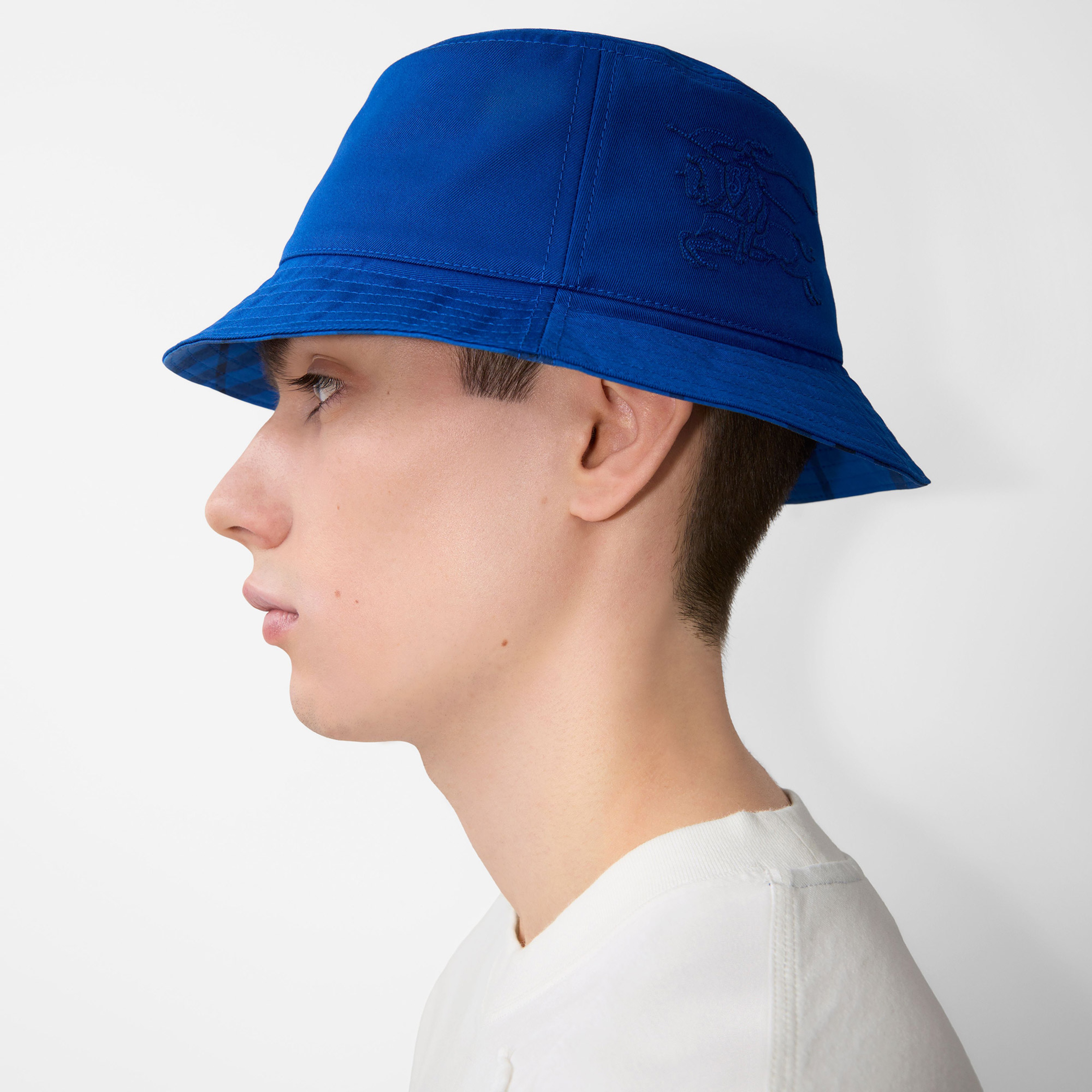 Burberry Unisex Mavi Şapka