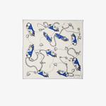 Burberry Unisex Lacivert Eşarp