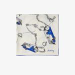 Burberry Unisex Lacivert Eşarp