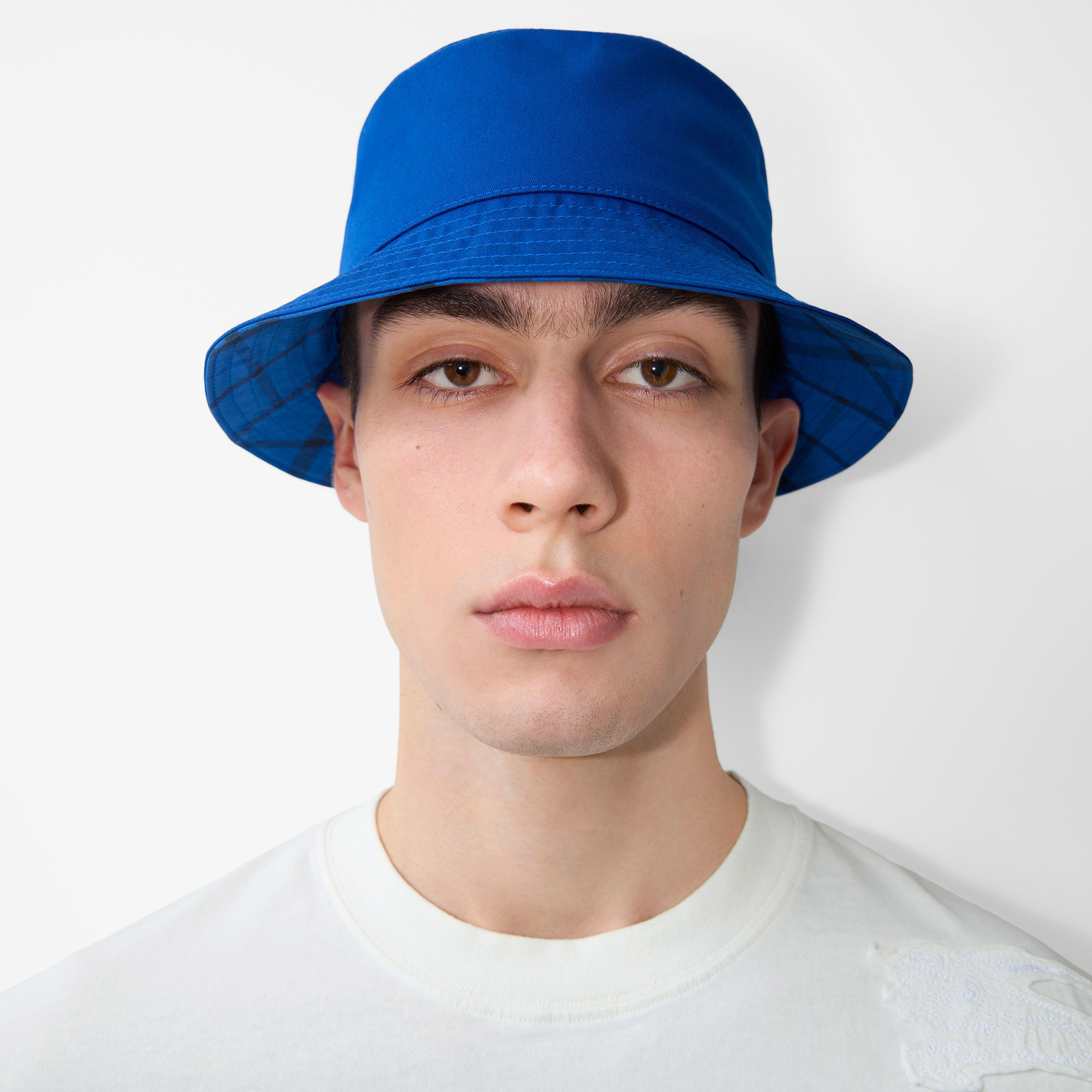 Burberry Unisex Mavi Şapka