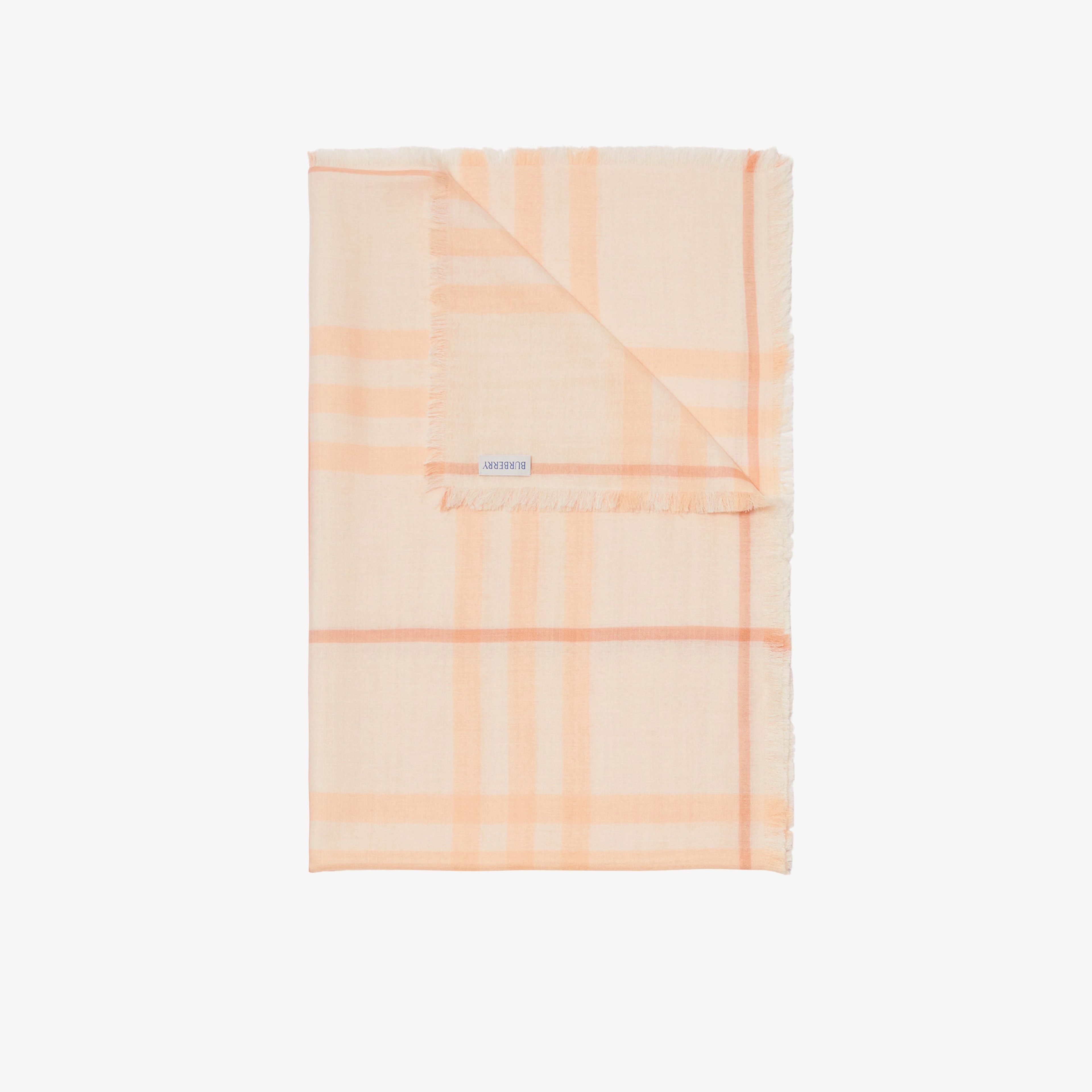 Burberry Unisex Pembe Atkı