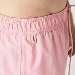 Lacoste Erkek Baskılı Pembe Mayo Şort