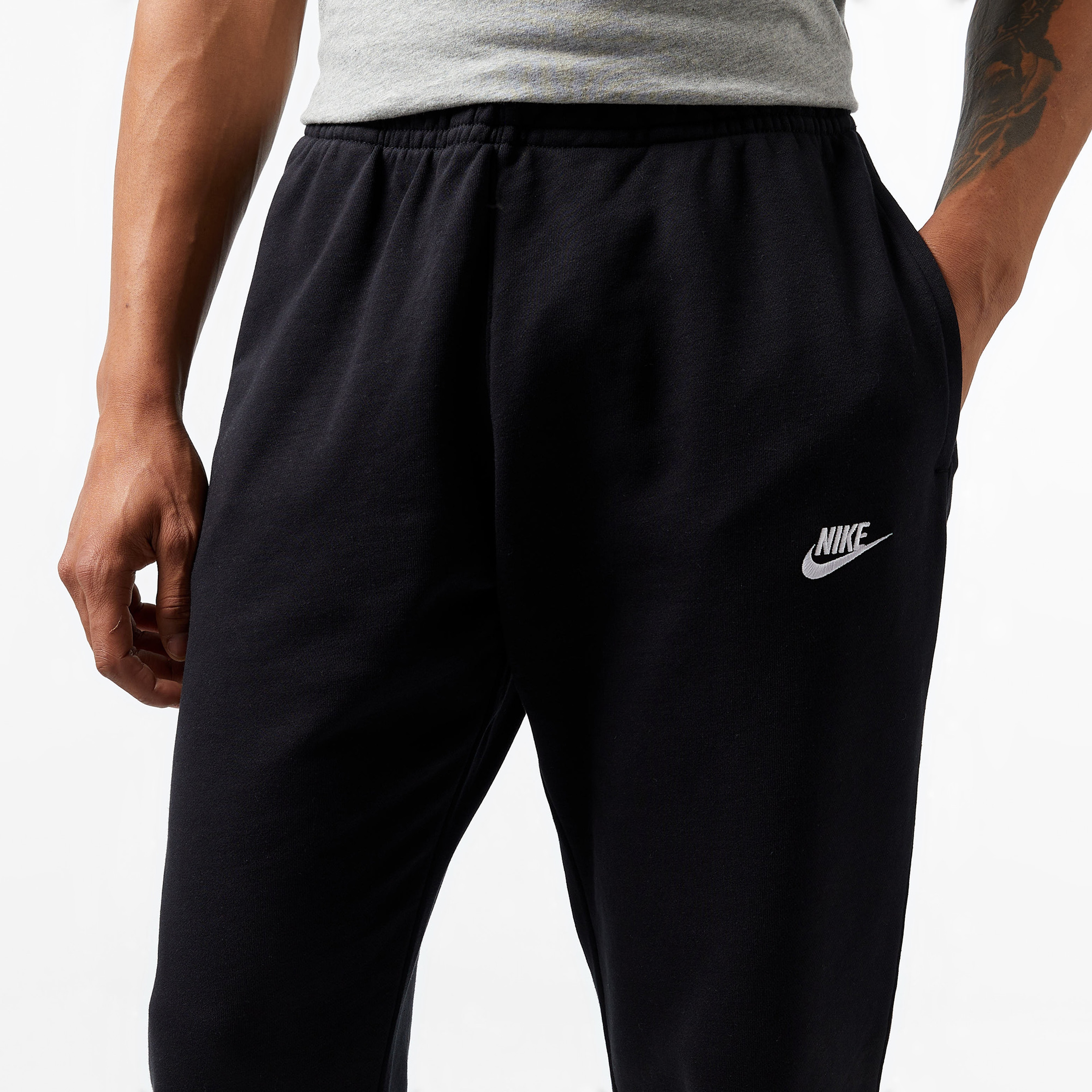 Nike Club Erkek Siyah Eşofman Altı