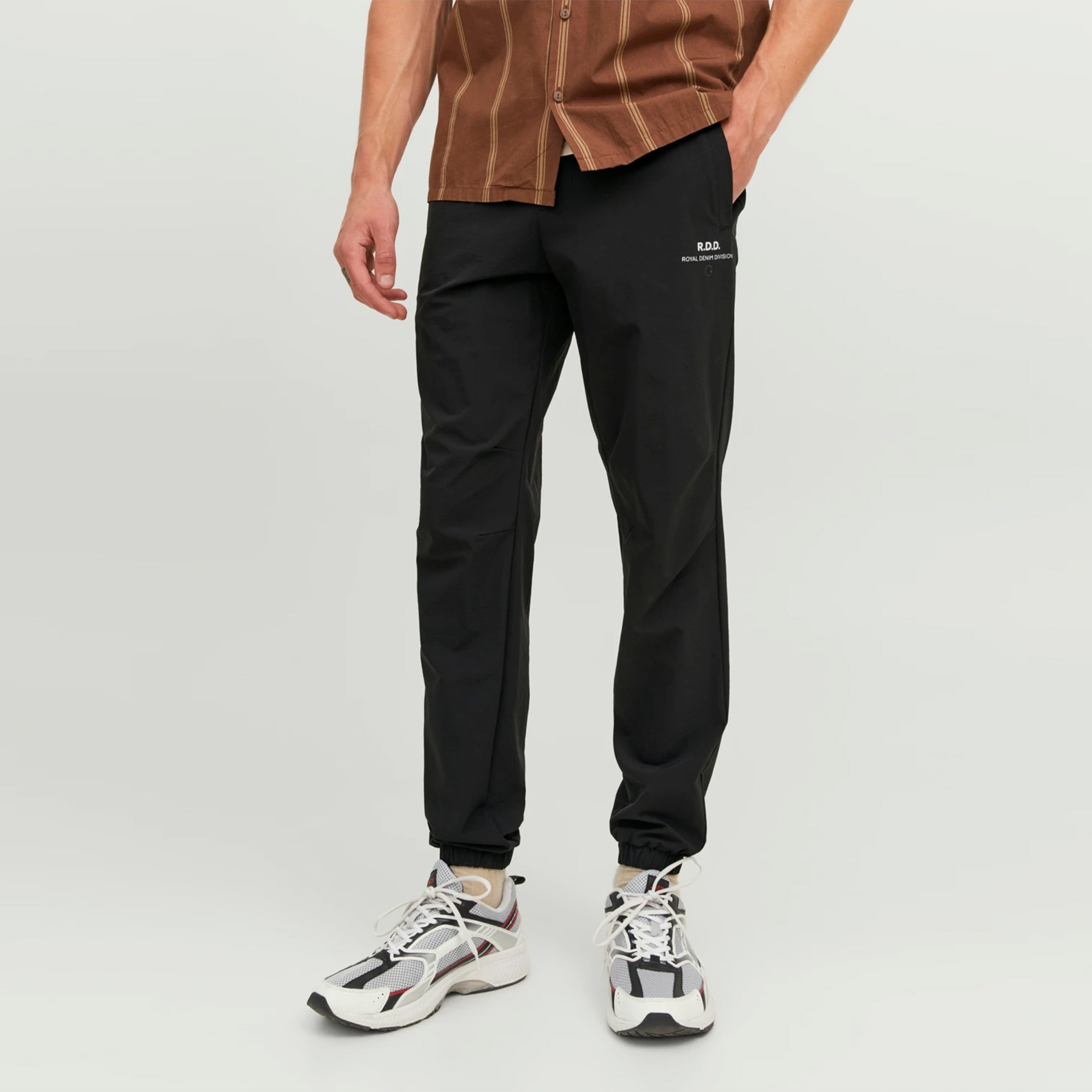 R.D.D. Royal Denim Division Erkek Siyah Eşofman Altı