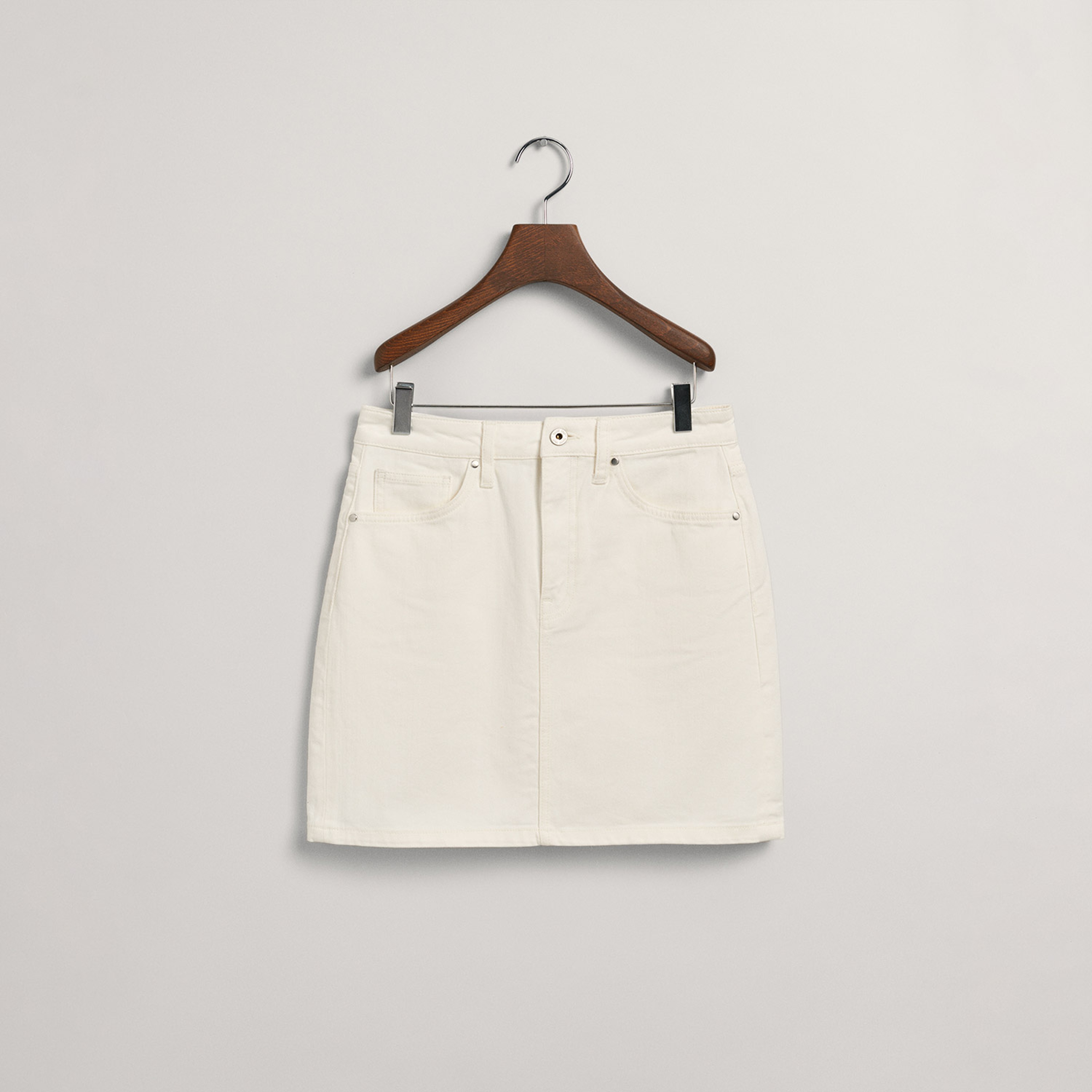 GANT Kadın Krem Regular Fit Etek