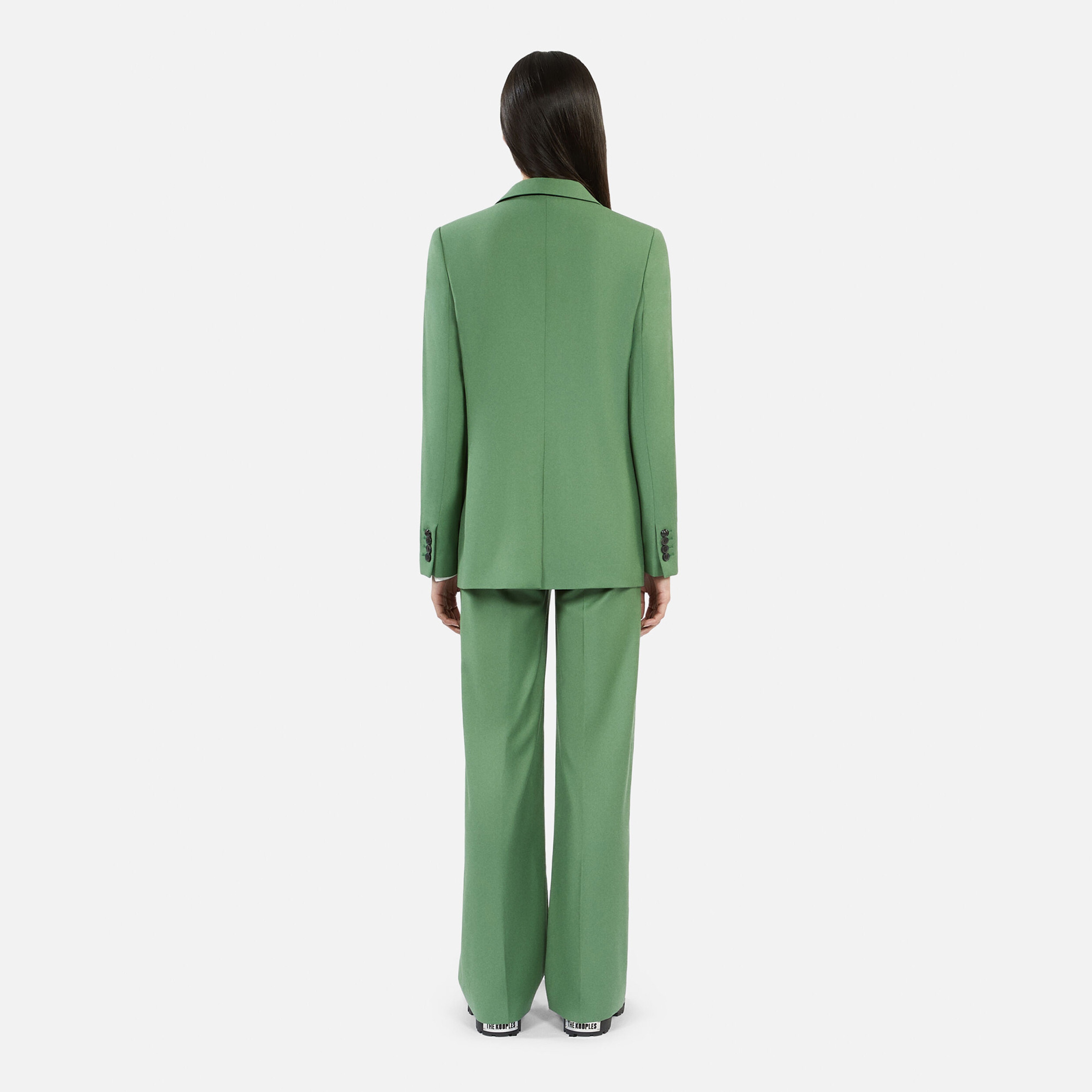 KADIN STRAIGHT FIT YEŞİL BLAZER CEKET