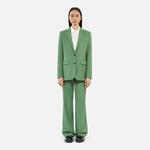 KADIN STRAIGHT FIT YEŞİL BLAZER CEKET