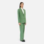 KADIN STRAIGHT FIT YEŞİL BLAZER CEKET