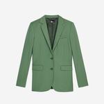KADIN STRAIGHT FIT YEŞİL BLAZER CEKET