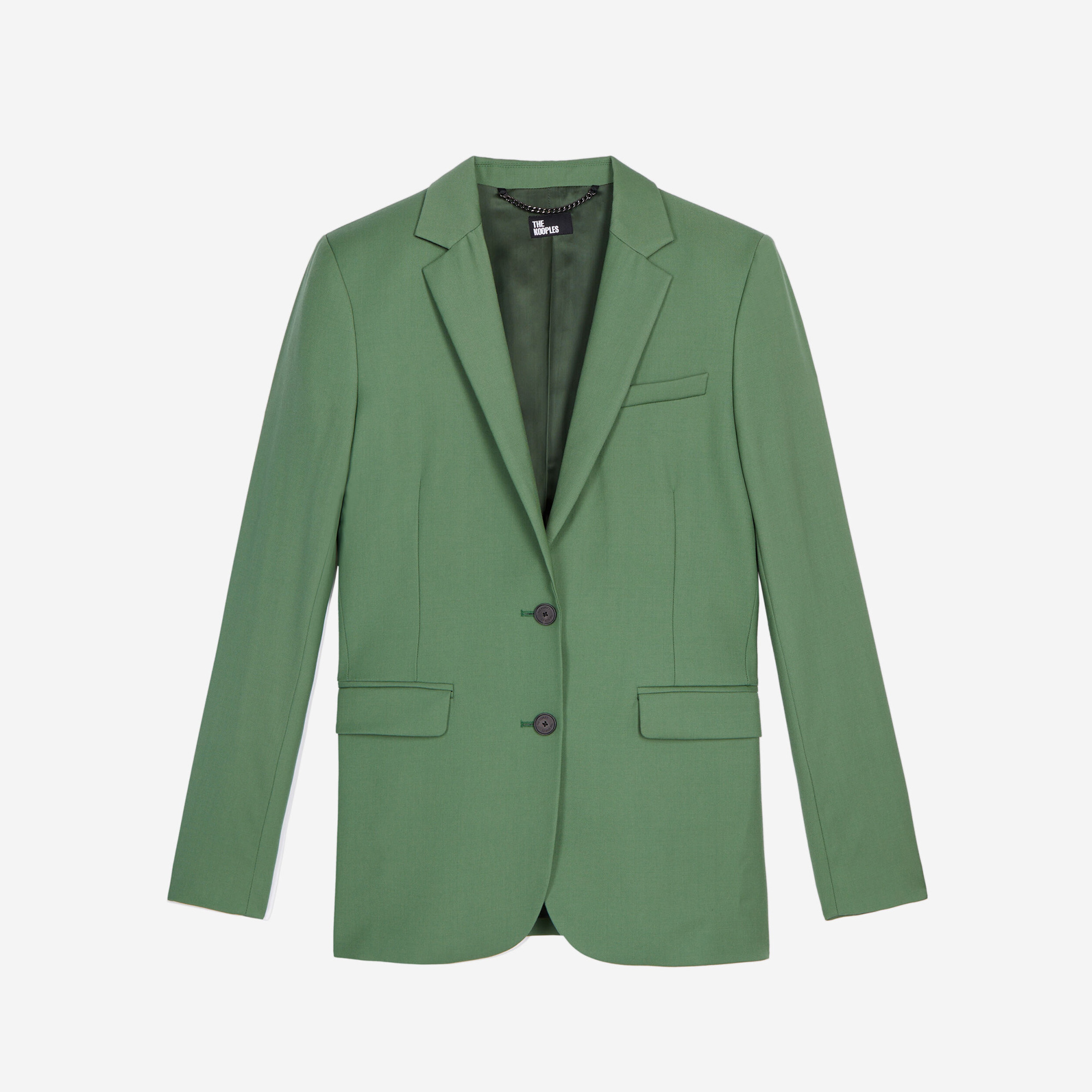 KADIN STRAIGHT FIT YEŞİL BLAZER CEKET