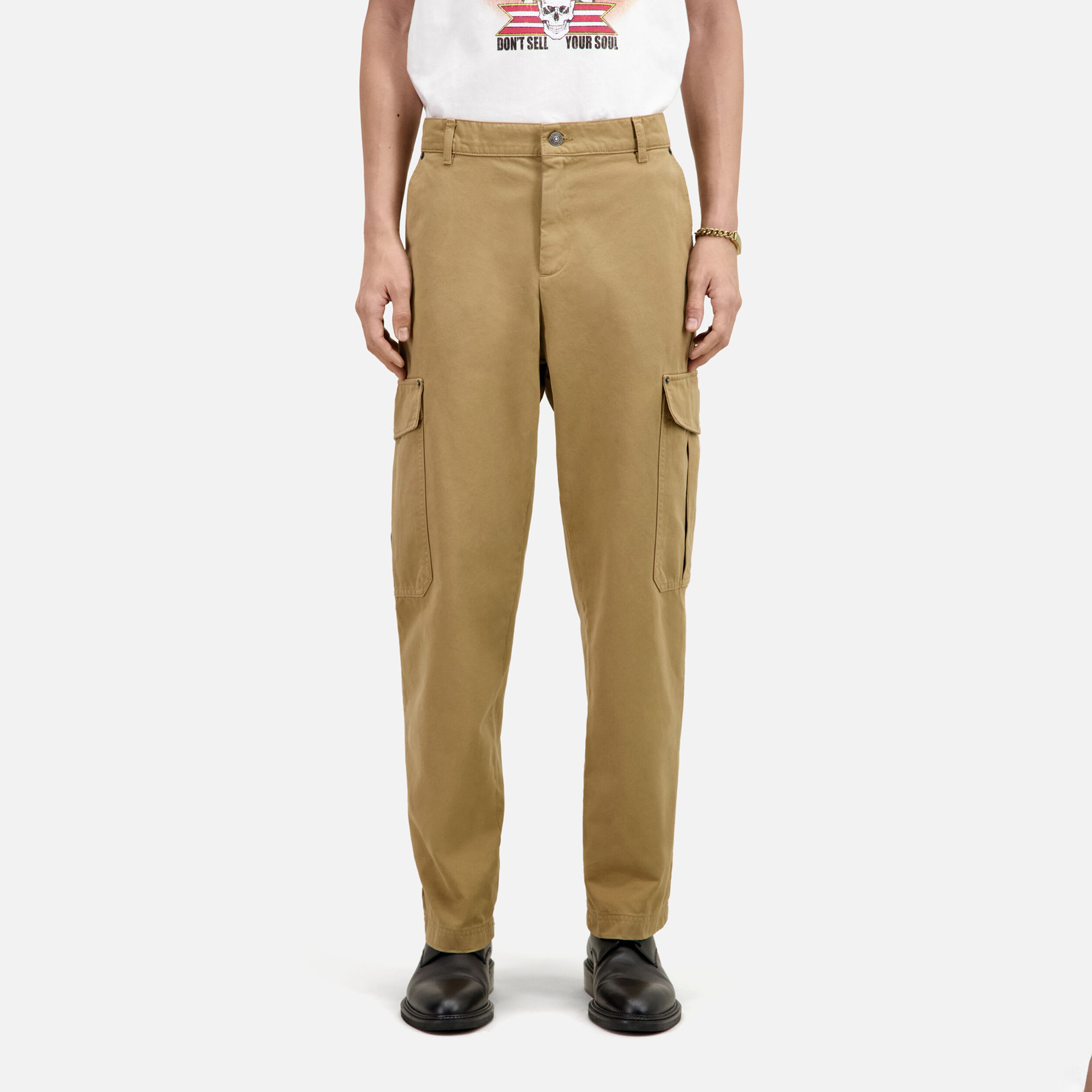 ERKEK BEJ KARGO PANTOLON