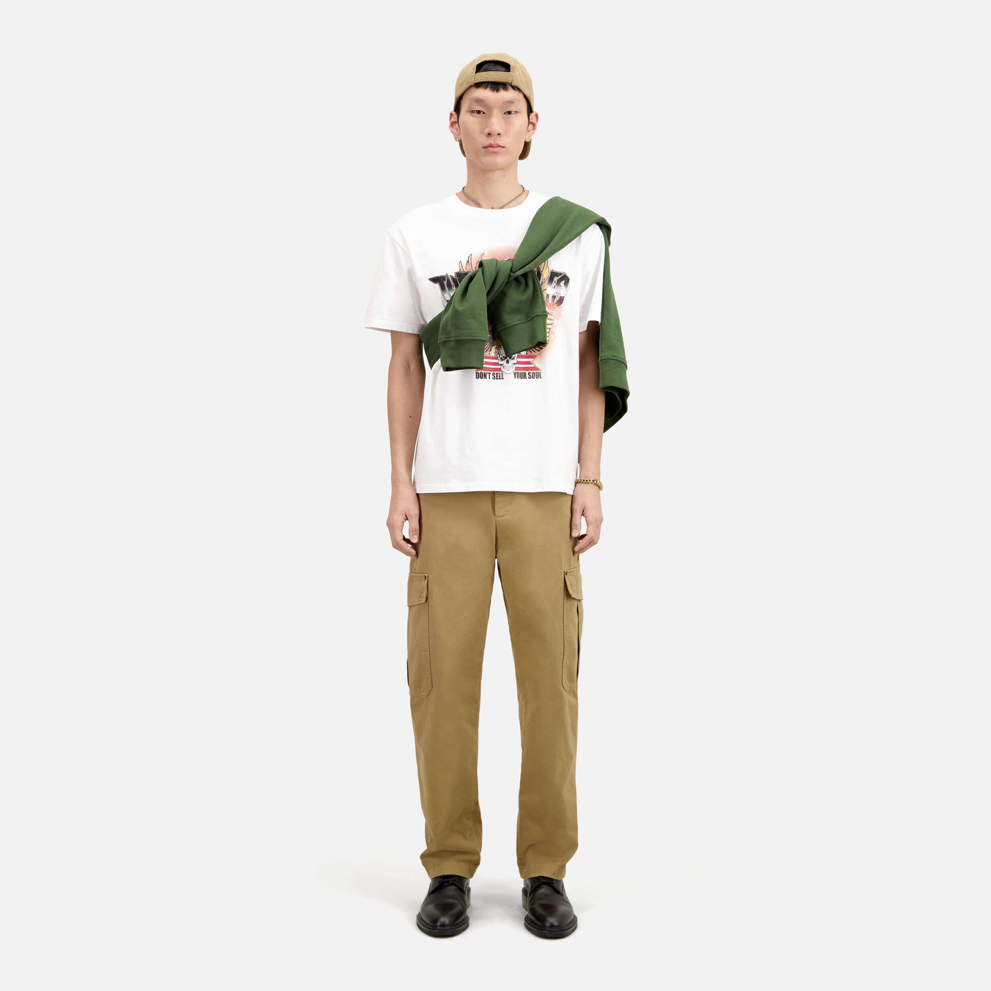 ERKEK BEJ KARGO PANTOLON