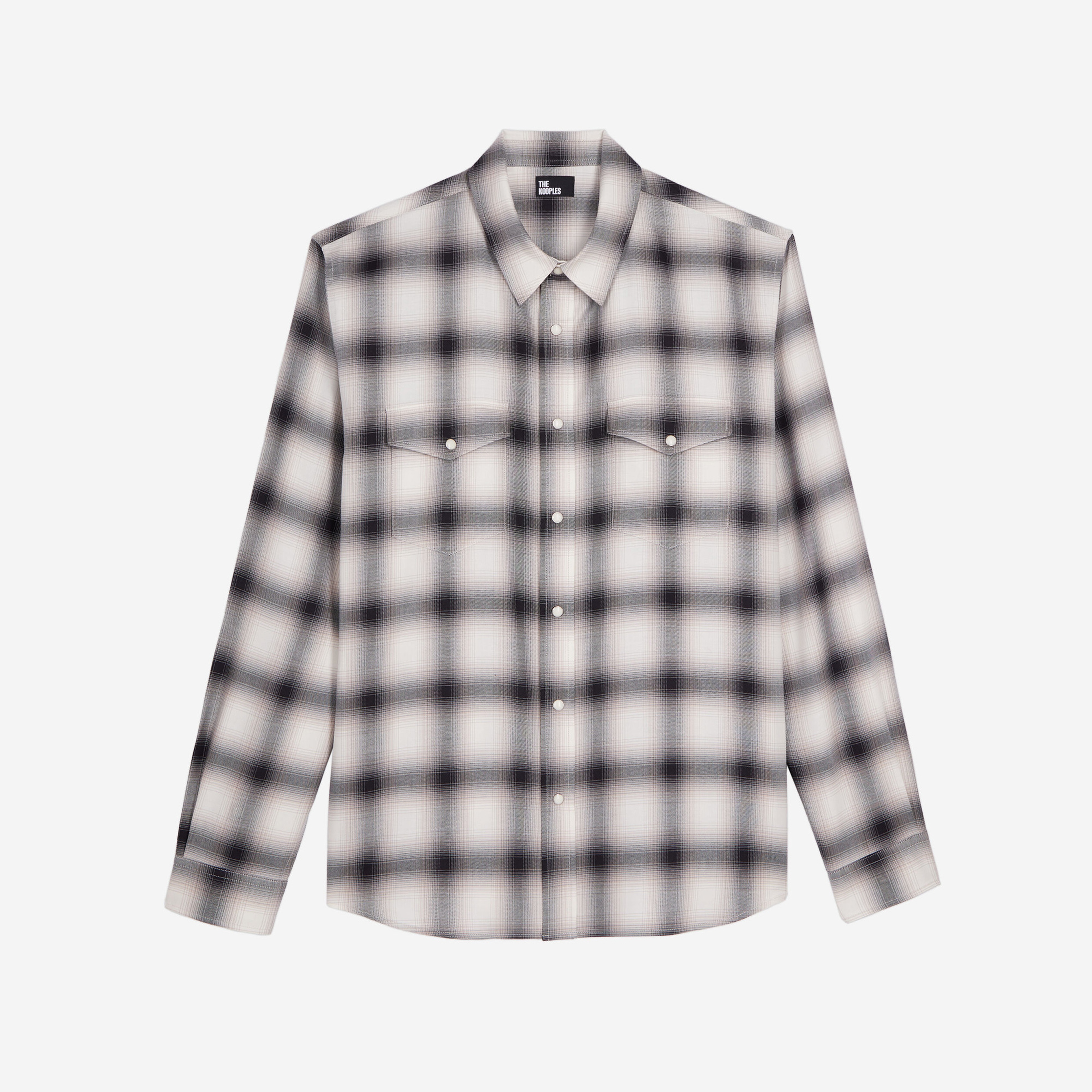 ERKEK EKOSE LACİVERT GÖMLEK