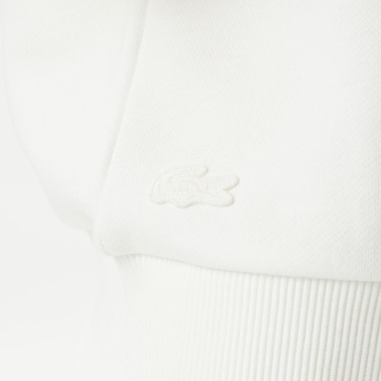 Lacoste Kadın Beyaz Sweatshirt
