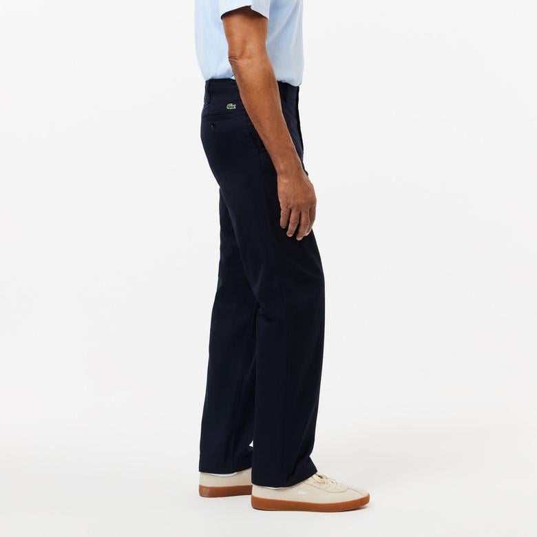 Erkek Straight Fit Chino Lacivert Pantolon