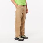 Erkek Relaxed Fit Chino Bej Pantolon
